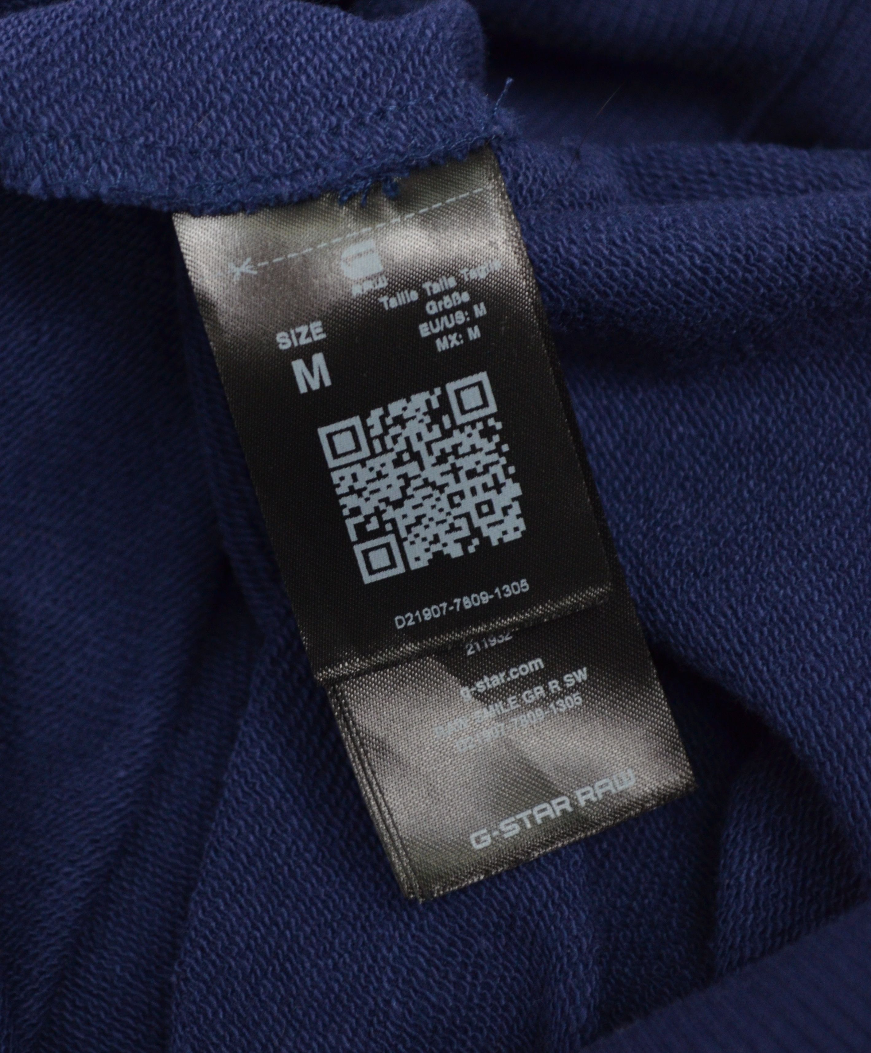 Designer × G-Star G-Star Raw Mens Skull Print Navy Sweatshirt Longsleeve Size US M / EU 48-50 / 2 - 7 Thumbnail