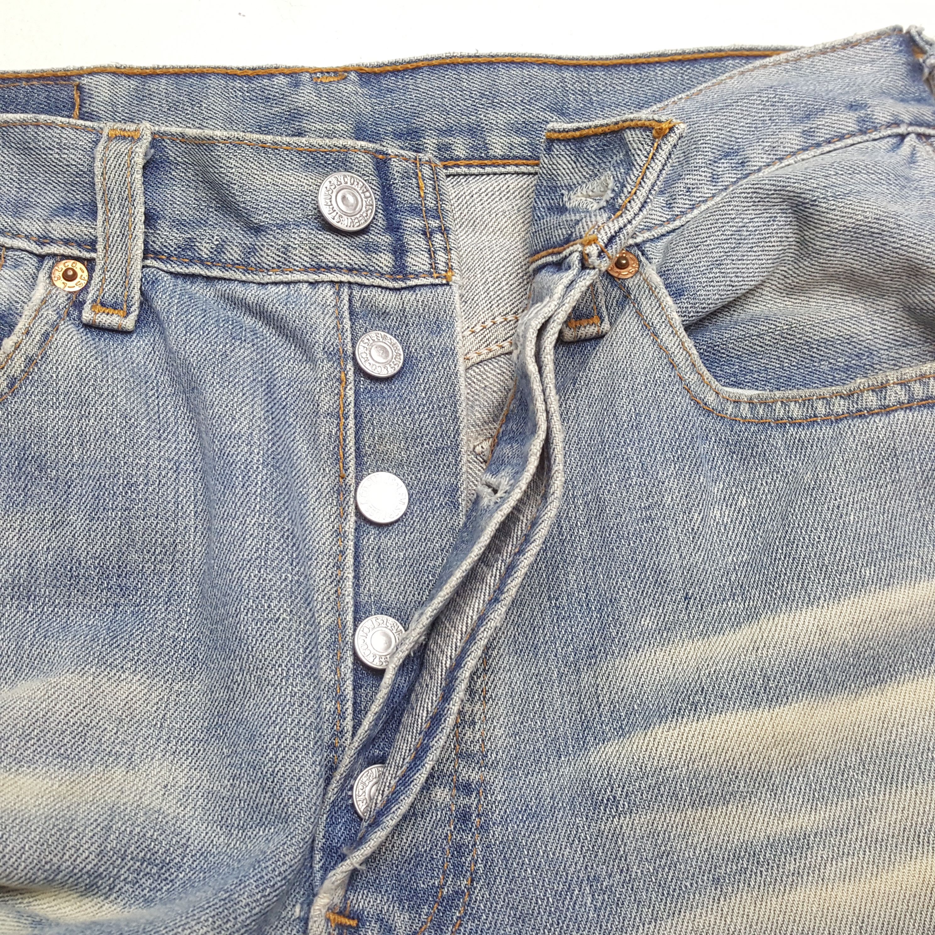 Levi's × Vintage LEVI'S 501 Distressed Jeans Streetwear Style Size US 28 / EU 44 - 12 Thumbnail
