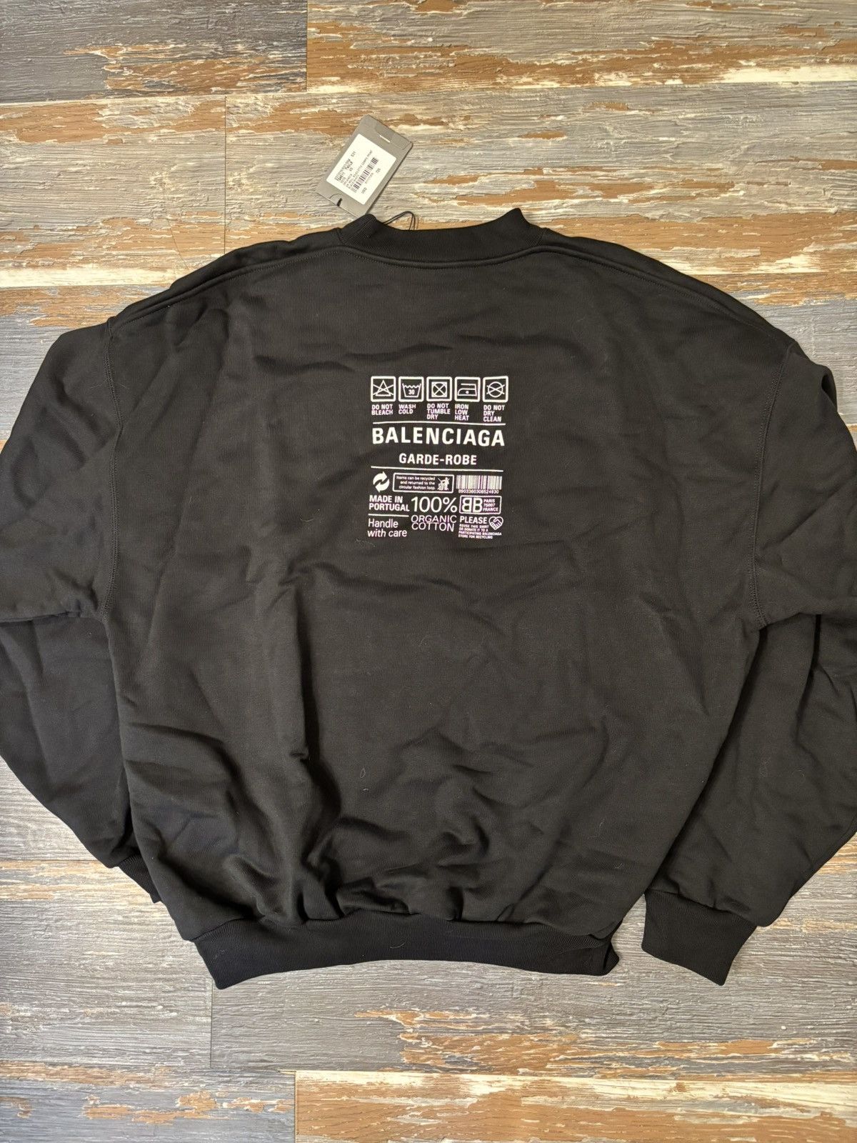 Balenciaga Balenciaga Garde Robe Care Tag Sweatshirt Size US XS / EU 42 / 0 - 1 Thumbnail