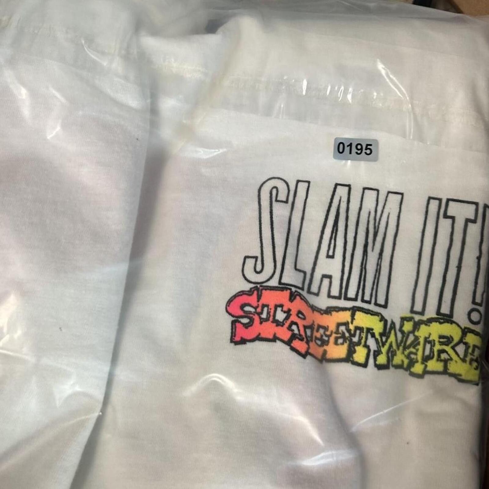 Fruit Of The Loom Vintage Truck Graphic t shirt Slam It 90’s Size US XXL / EU 58 / 5 - 8 Thumbnail