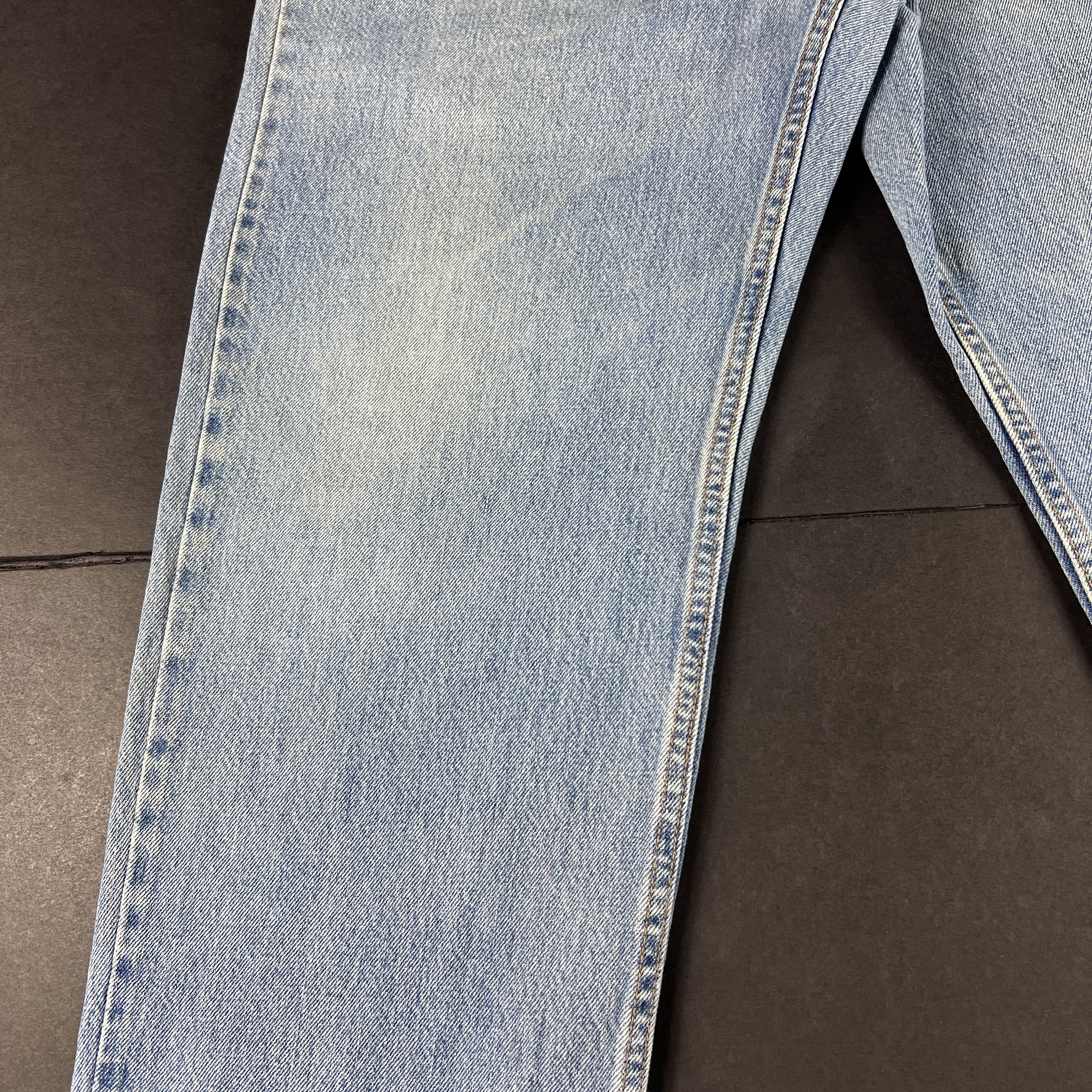Levi's × Vintage Y2K Levi's Jeans 550 Relaxed Blue Dingy Denim Size US 34 / EU 50 - 7 Thumbnail
