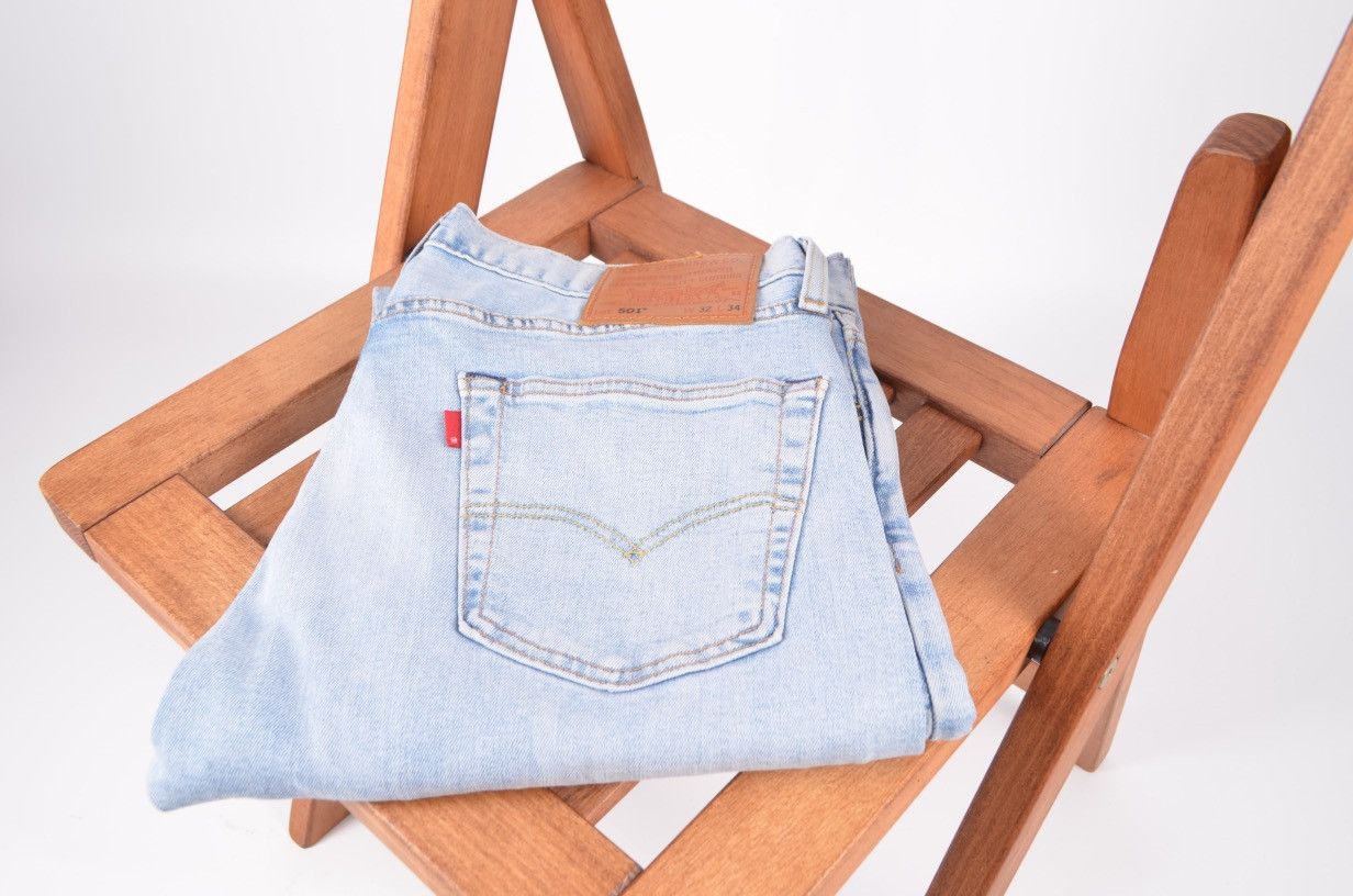 Levi's Levis Levi’s 501 Premium Washed Denim Jeans size 32 Size US 32 / EU 48 - 1 Thumbnail