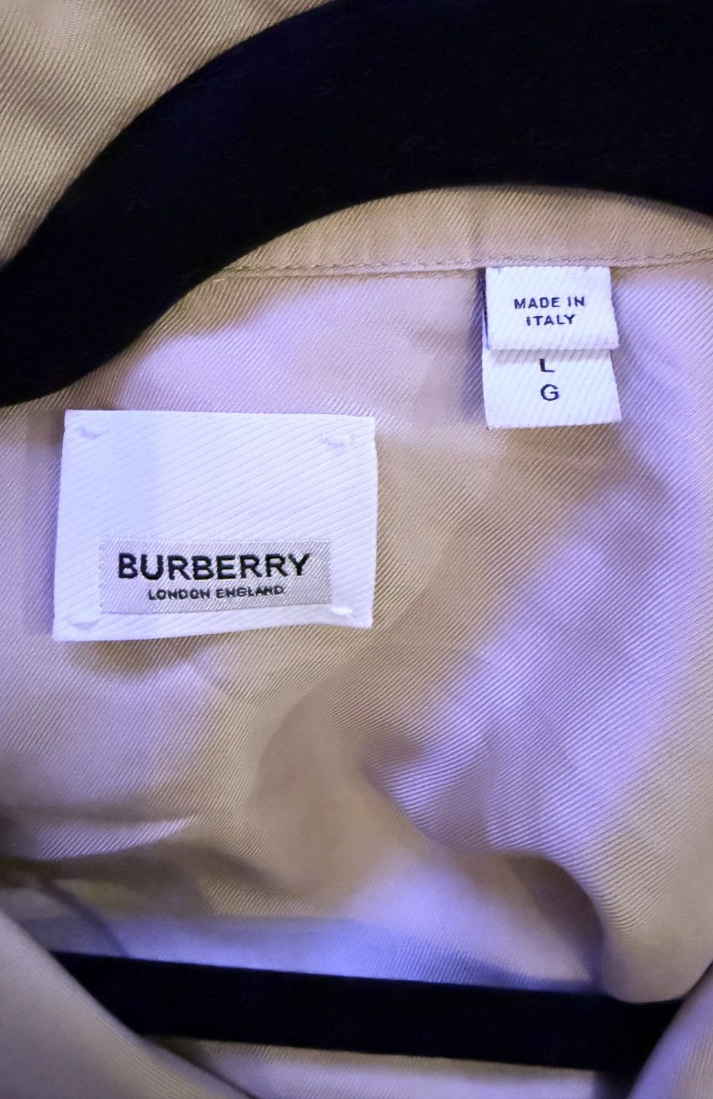 Burberry Burberry Circle Logo Silk Shirt Size US L / EU 52-54 / 3 - 4 Thumbnail