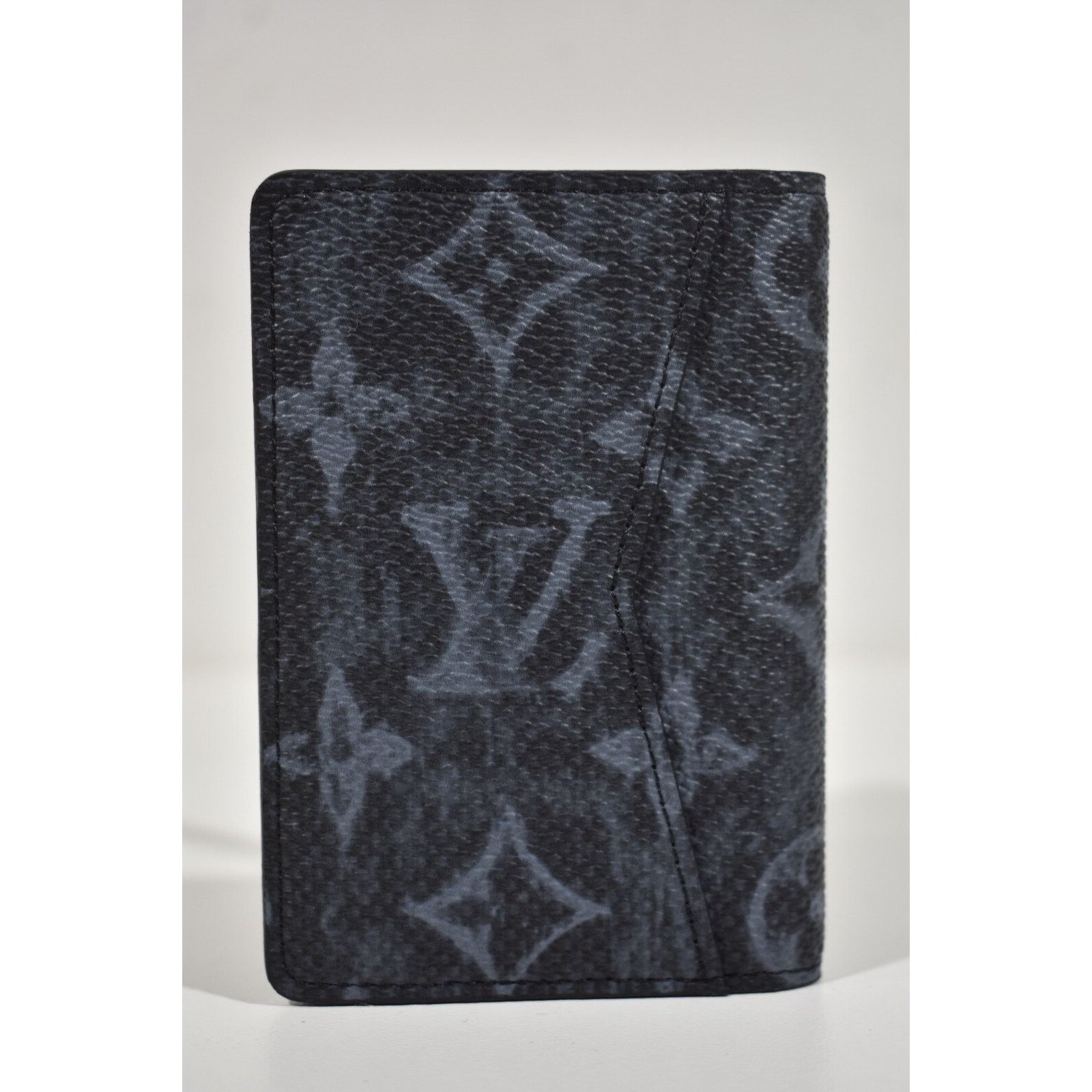 Louis Vuitton Louis Vuitton Blue Black LV Logo Pocket Organizer Wallet Size ONE SIZE - 5 Thumbnail