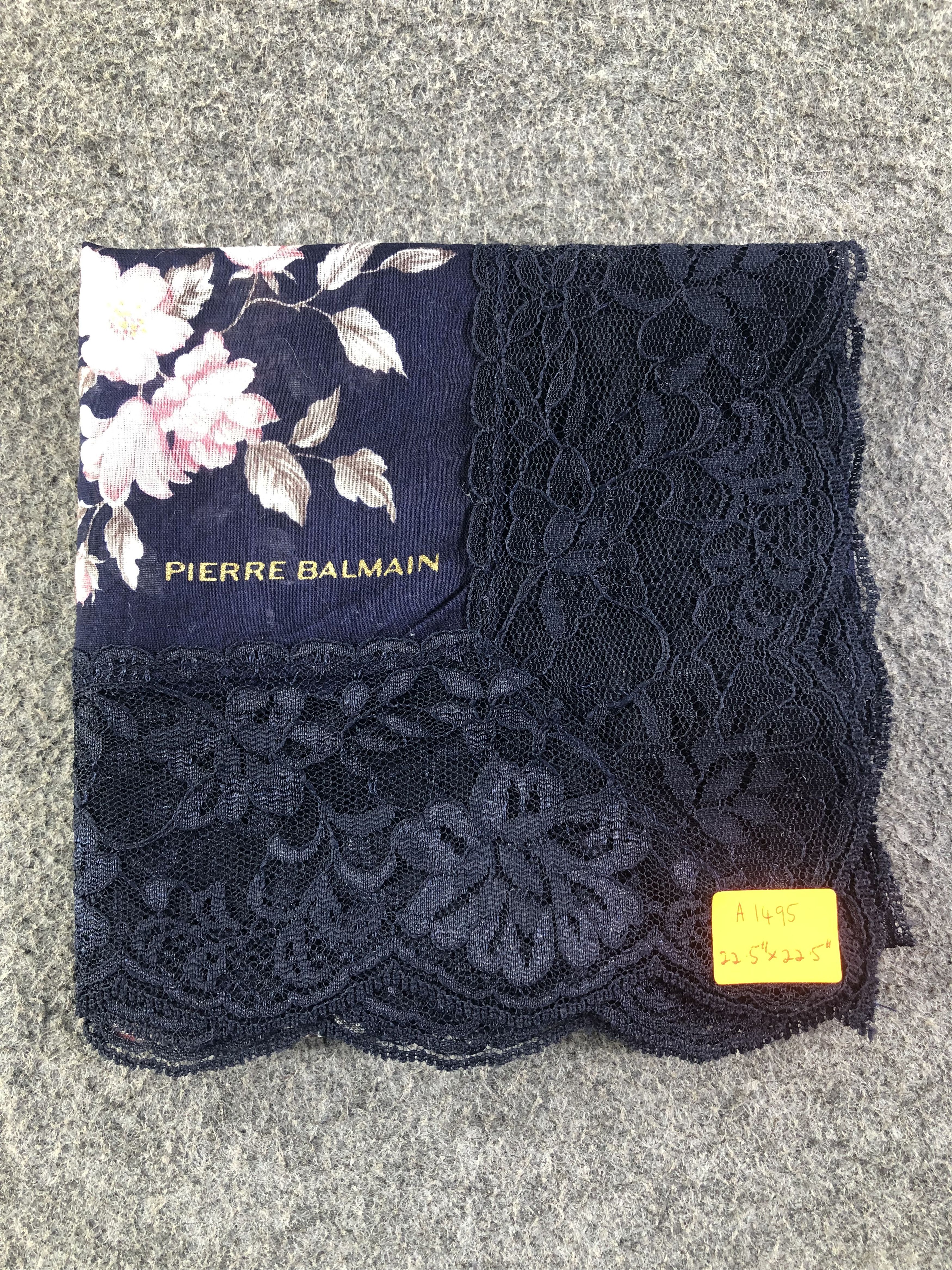 Pierre Balmain × Vintage Pierre Balmain Handkerchief / Bandana / Neckerchief Size ONE SIZE - 6 Thumbnail