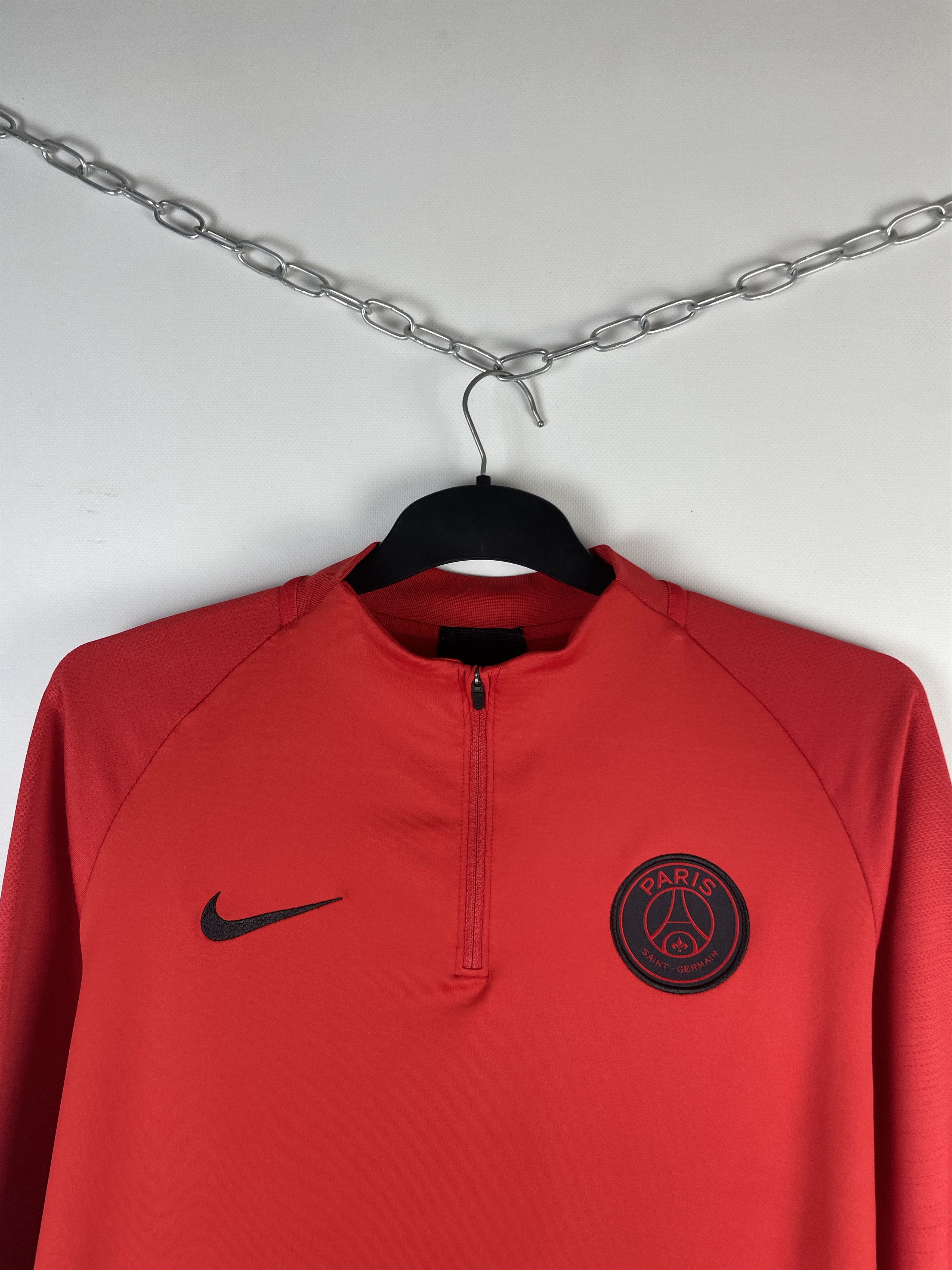 Nike × Vintage Vintage Nike PSG Soccer Long Sleeve Jersey Size US L / EU 52-54 / 3 - 3 Thumbnail