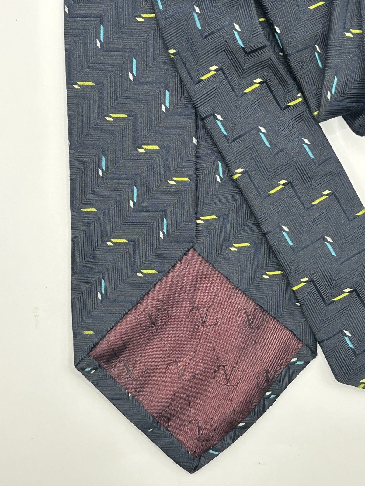 Valentino Valentino Geometric Pattern Tie Size ONE SIZE - 5 Thumbnail