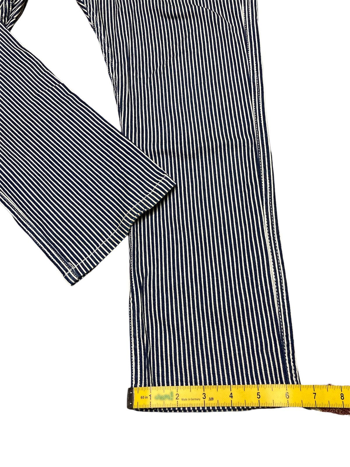 Japanese Brand Rolling Cradle Hickory Skinny Pants Size US 33 - 15 Thumbnail