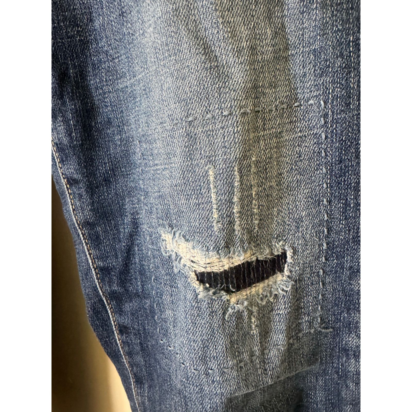 Uniqlo Uniqlo Premium Kaihara Denim Slim Boyfriend Jeans 22 00 Size 24" / US 00 / IT 34 - 9 Thumbnail