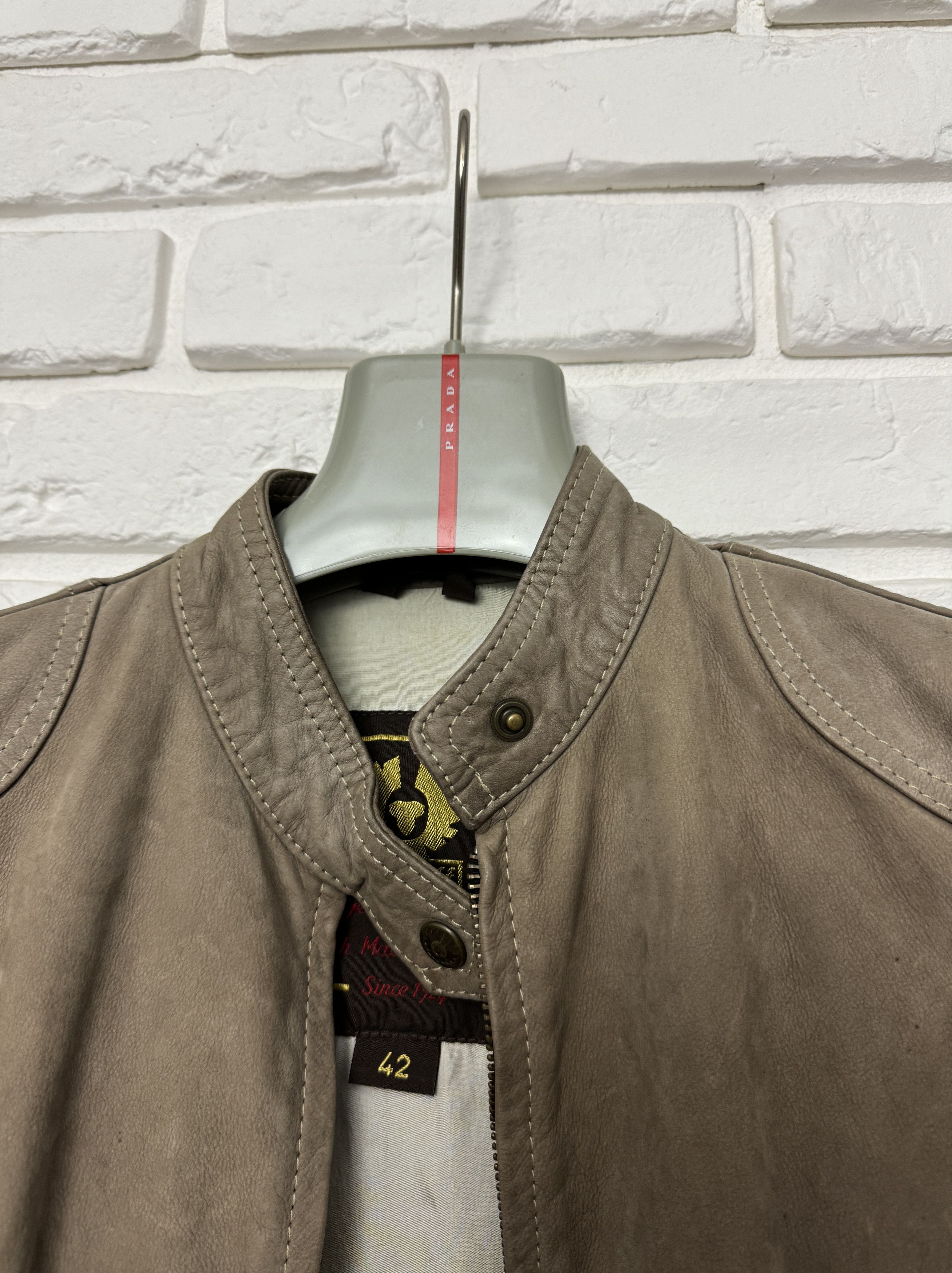 Belstaff Belstaff NOOW Leather Jacket Light Brown Motorcycle Size 42 Size M / US 6-8 / IT 42-44 - 4 Thumbnail