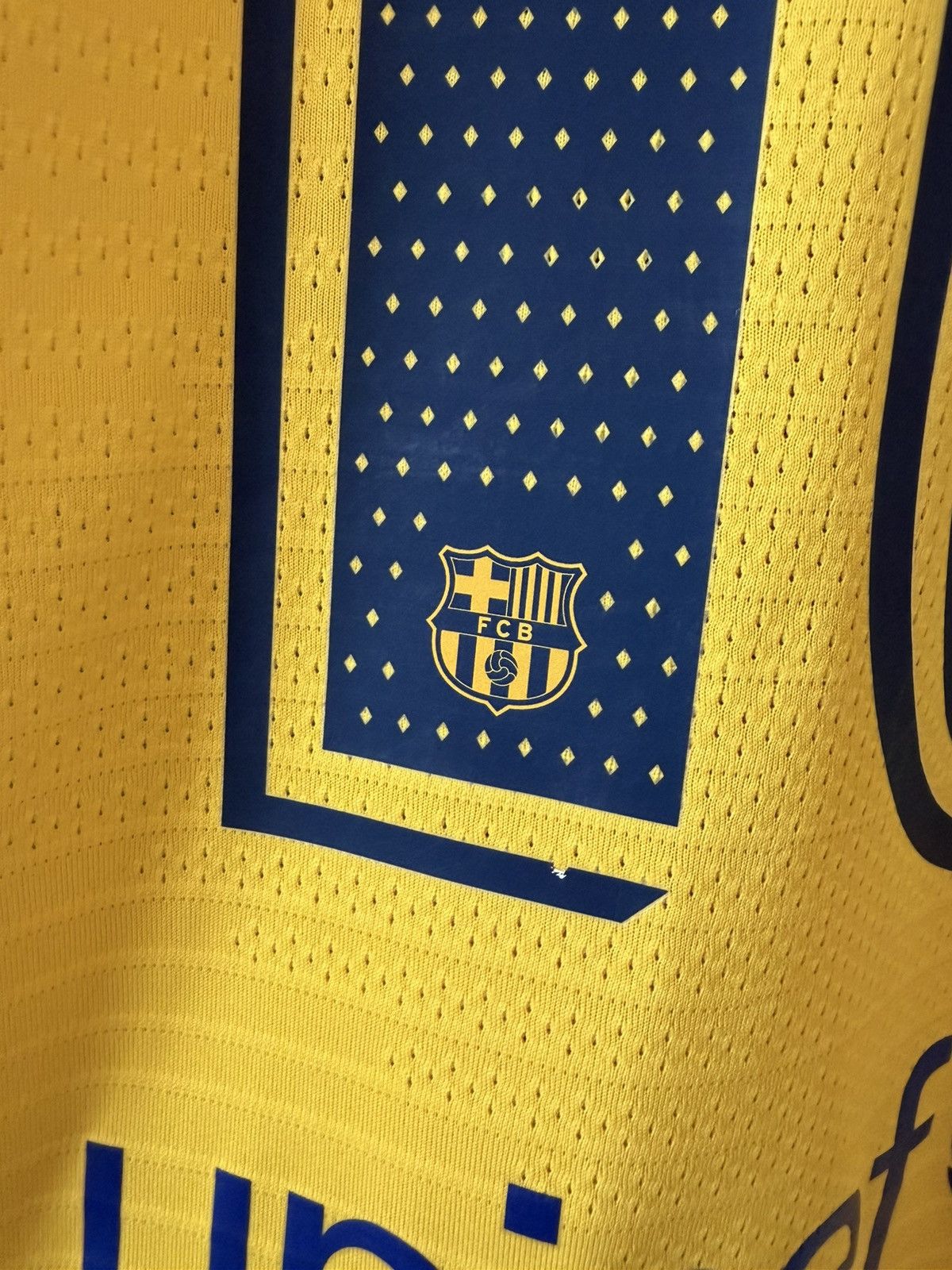 Barcelona nike 2019/2020 wyjazdowa Messi wersja meczowa — zdjęcie 3