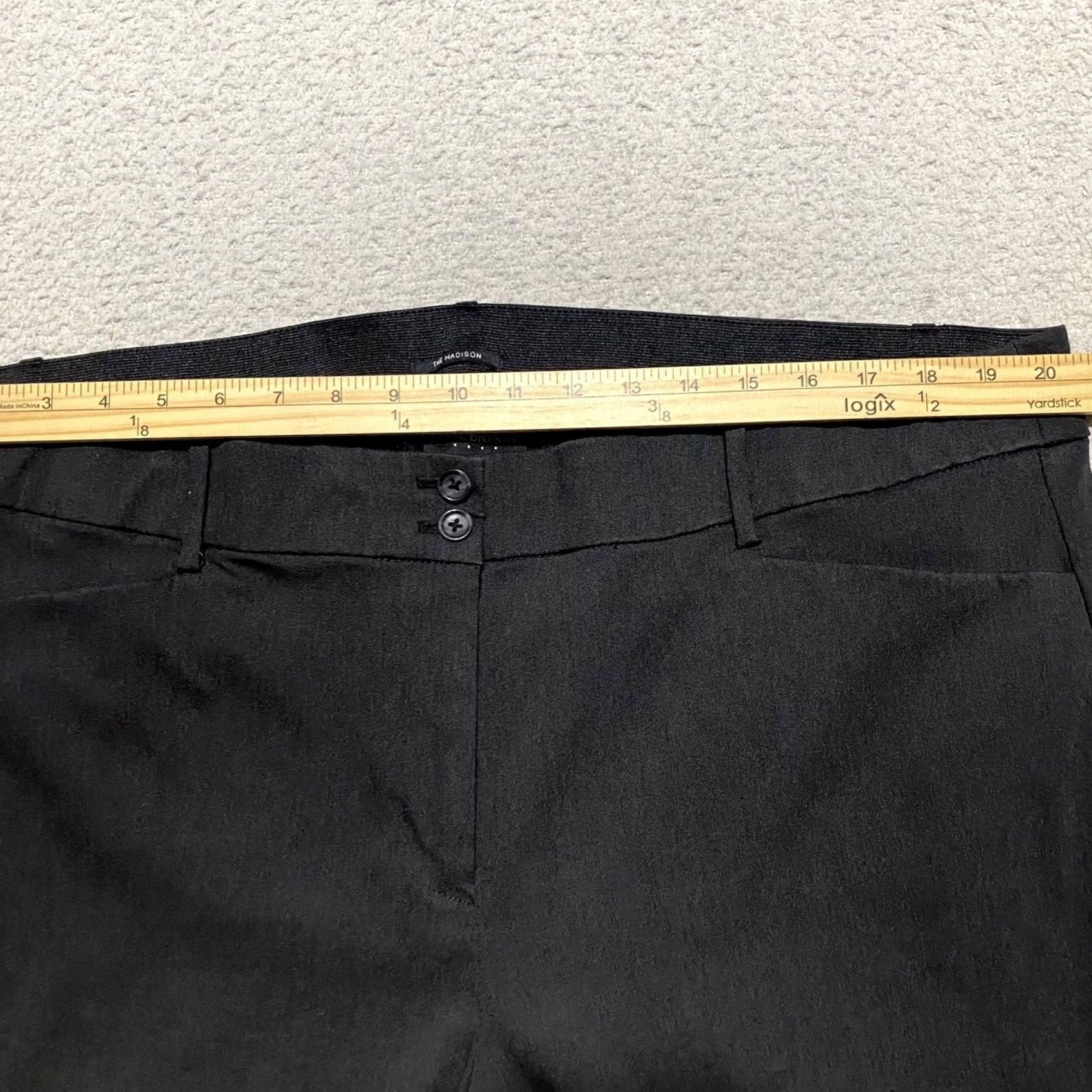 Vintage Lane Bryant Womens Dress Pants Gray The Madison Straight Office Business 24 Plus Size Pants Mens Womens Size 42" / US 20 - 7 Thumbnail