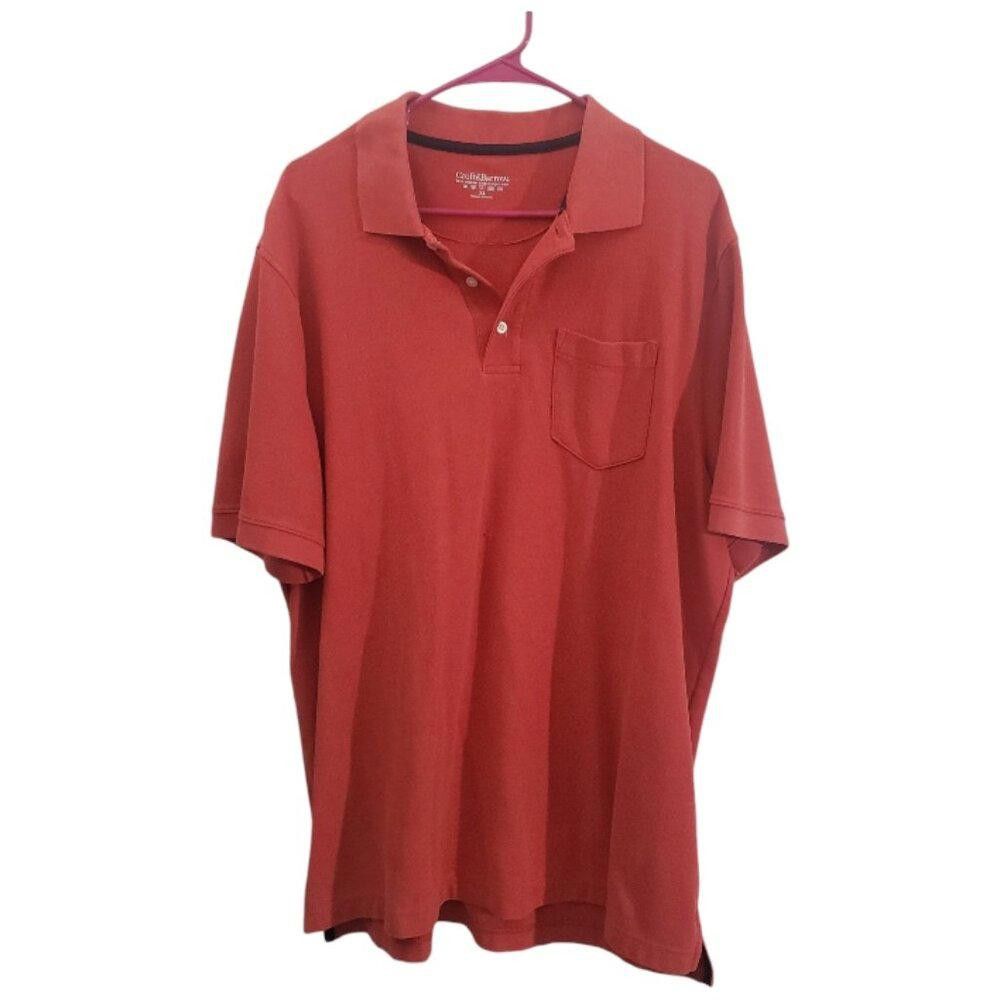 Croft & Barrow CT1875 Croft & Barrow Red Polo Shirt XL Size US XL / EU 56 / 4 - 1 Thumbnail