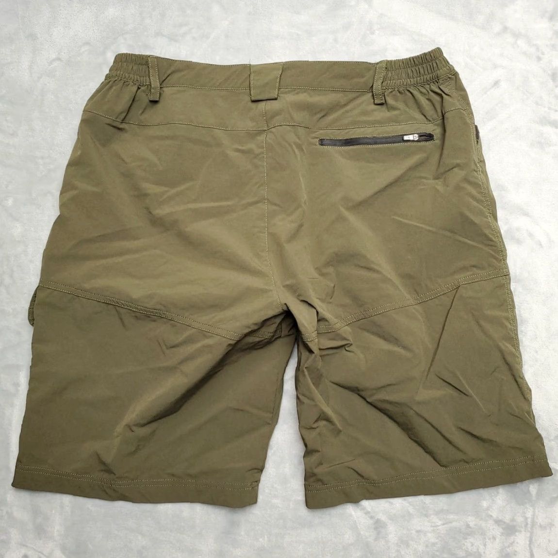 Vintage VINTAGE Mens Hiking Cargo Shorts 38 Stretch Nylon Outdoor Utility Zip Pocket Lightweight Size US 38 / EU 54 - 5 Thumbnail