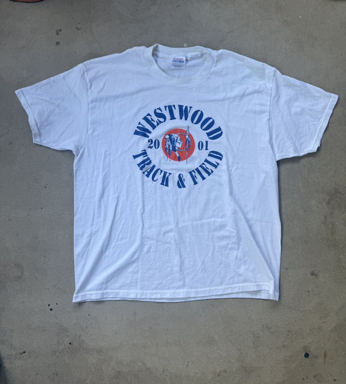 Vintage Vintage Westwood track & field t-shirt Size US L / EU 52-54 / 3 - 1 Thumbnail