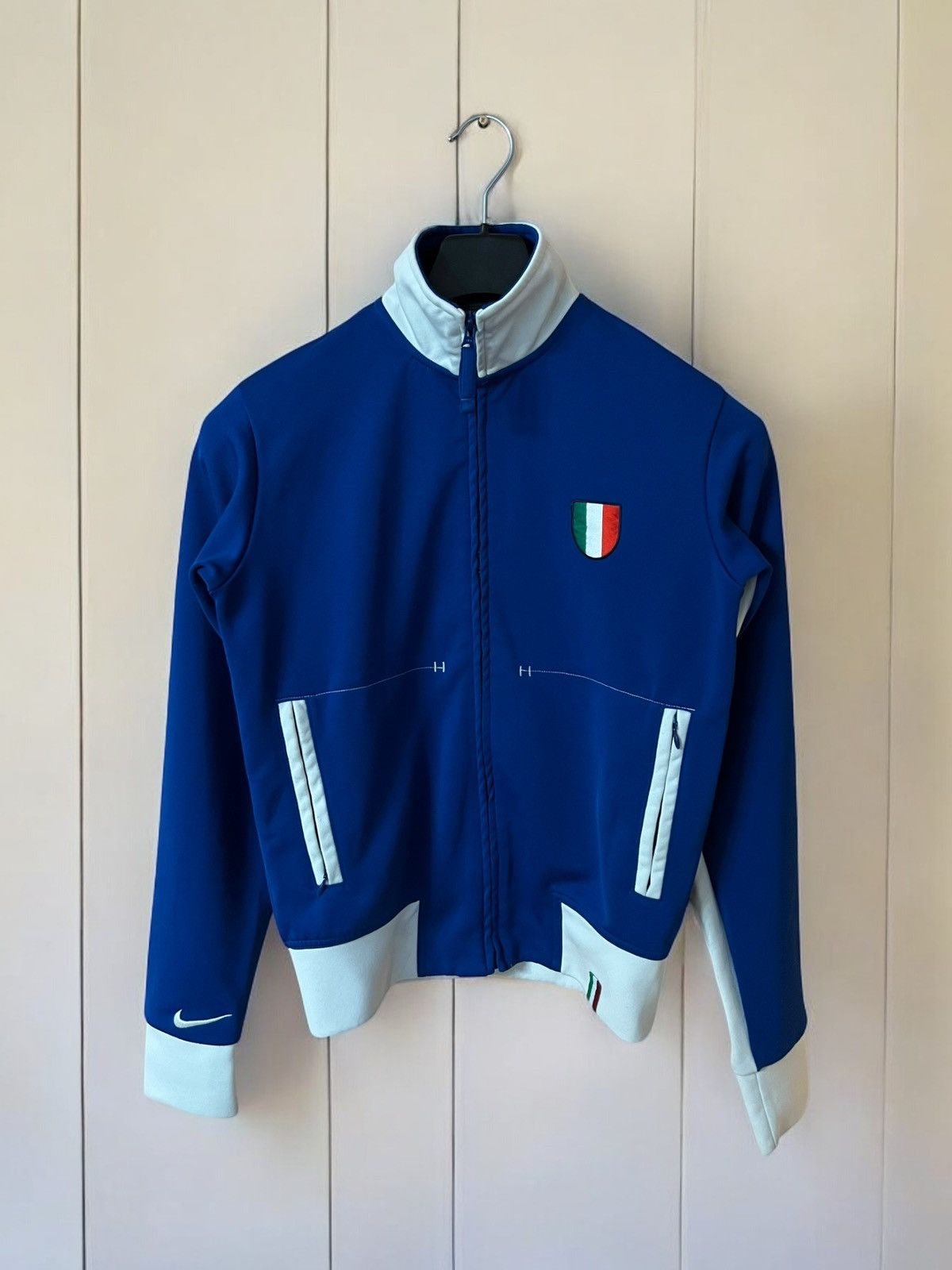 Nike NIKE ITALY “AZZURRI ULTRAS TRACK JACKET SOCCER NATIONAL TEAM Size US M / EU 48-50 / 2 - 1 Thumbnail