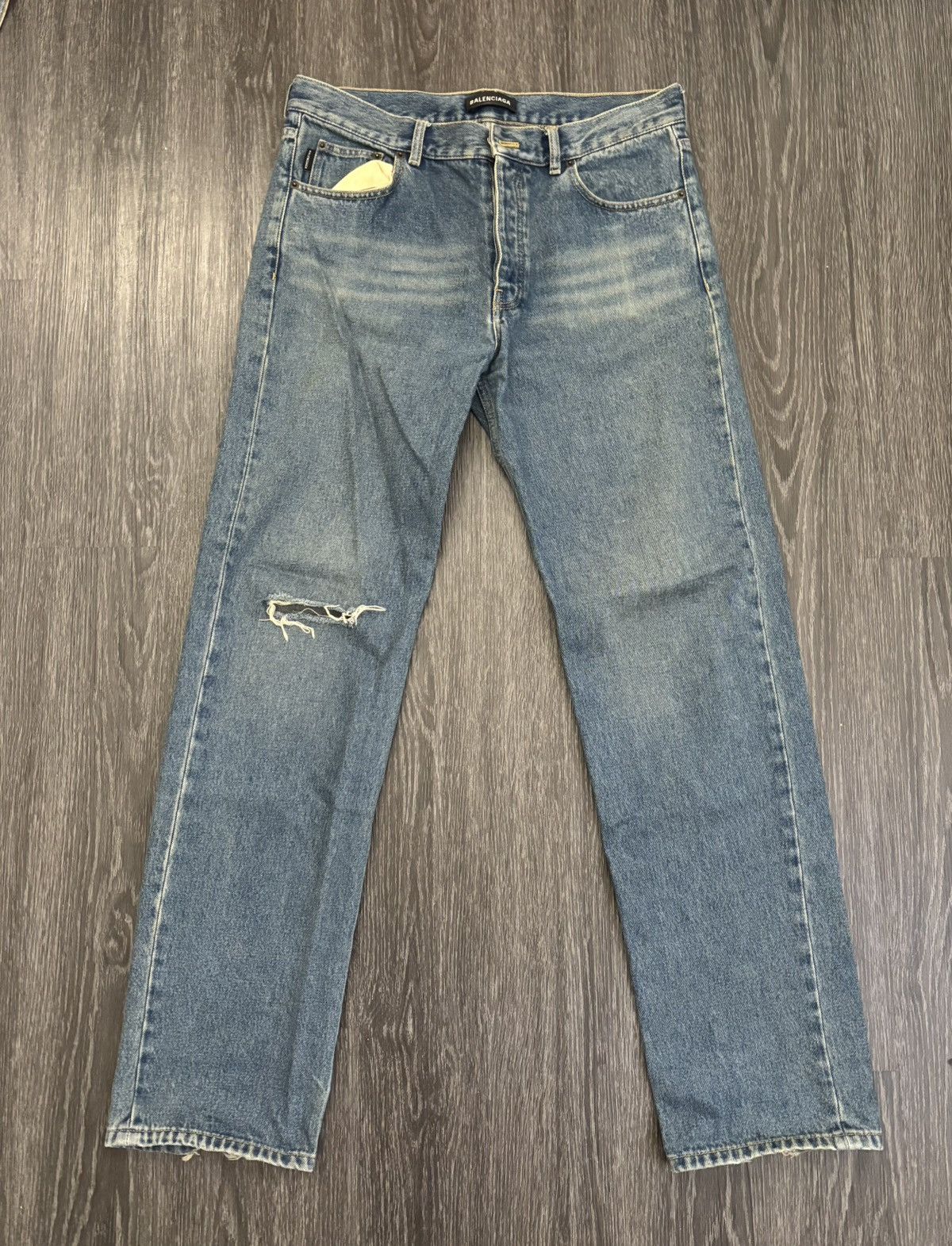 Balenciaga BALENCIAGA BAGGY JEANS Size US 32 / EU 48 - 2 Thumbnail
