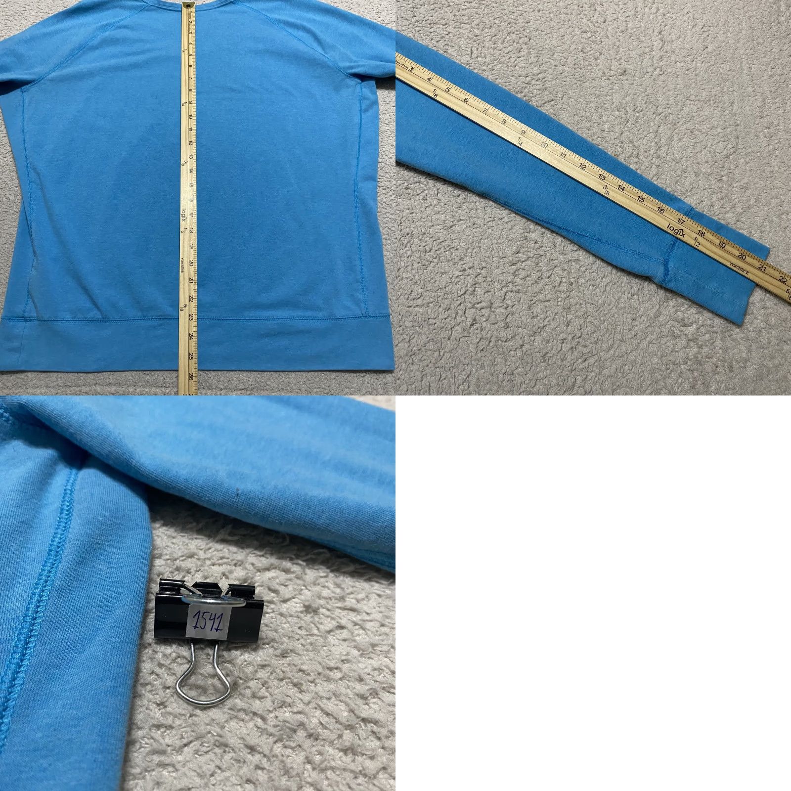 Nike Nike Dri-Fit Sweatshirt Womens XL Blue Light Weight Long Sleeve Round Neck Raglan Shirt Size XL / US 12-14 / IT 48-50 - 8 Thumbnail