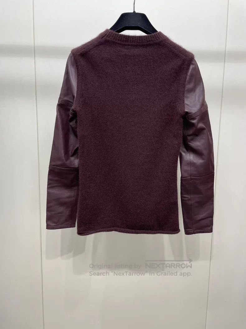 Hermes Hermes Leather Patch Cashmere Sweater Size XXS / US 00 / IT 34 - 2 Thumbnail