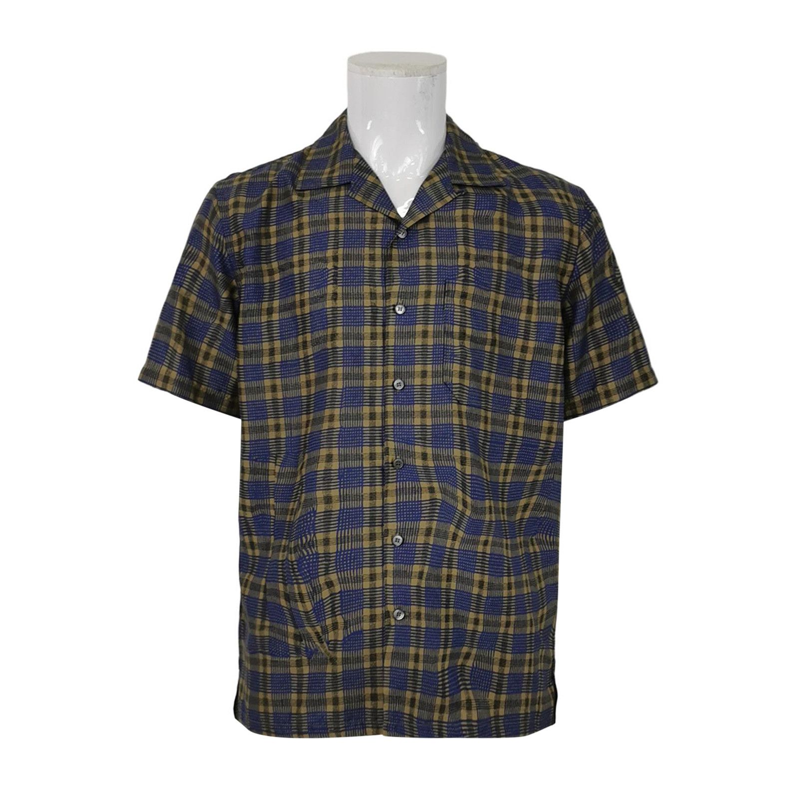 Theory Theory Project Plaid Silk Blend Shirt Size M Size US M / EU 48-50 / 2 - 1 Thumbnail