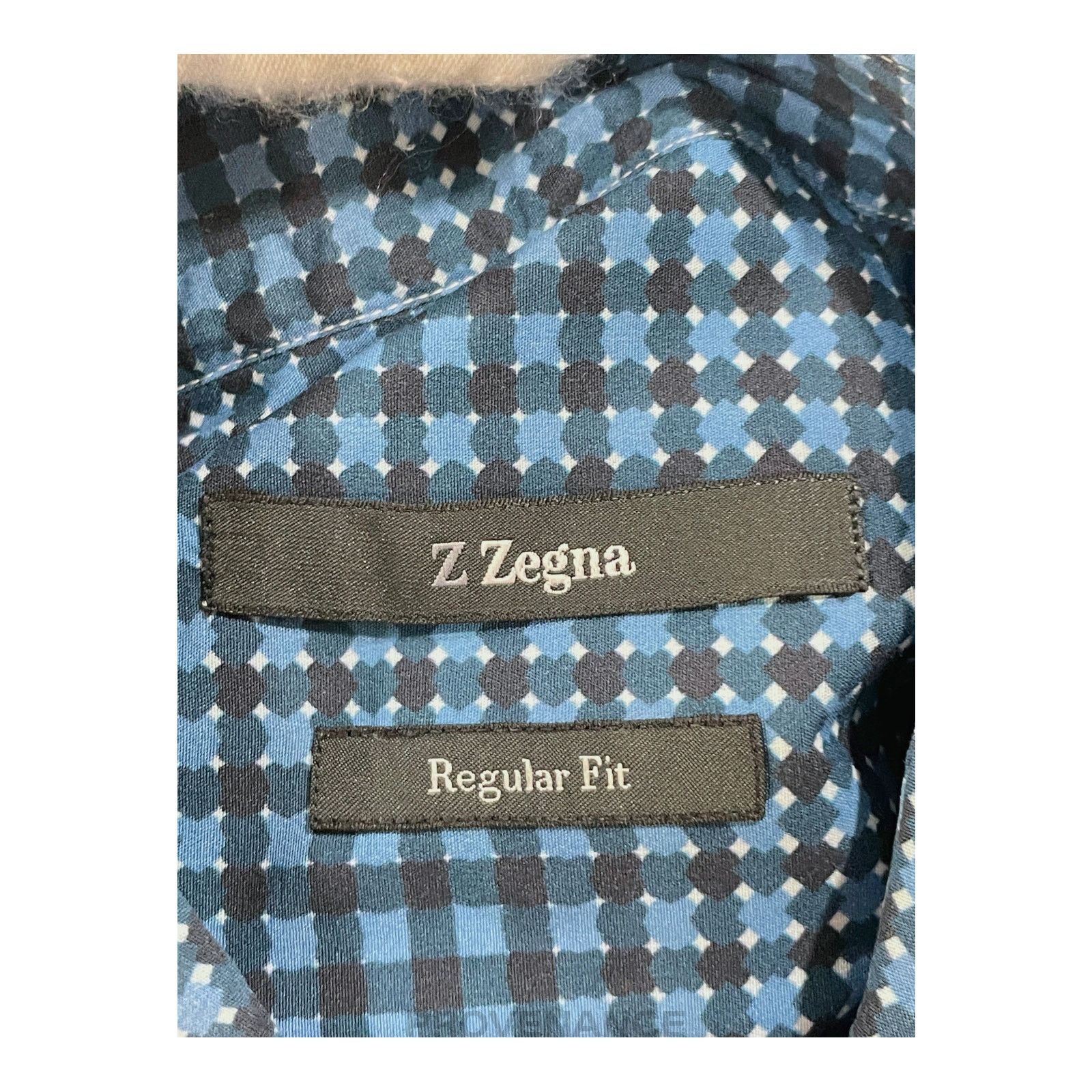 Z Zegna 🔴 Z Zegna Button Down Shirt - Blue Size US XXS / EU 40 - 7 Thumbnail