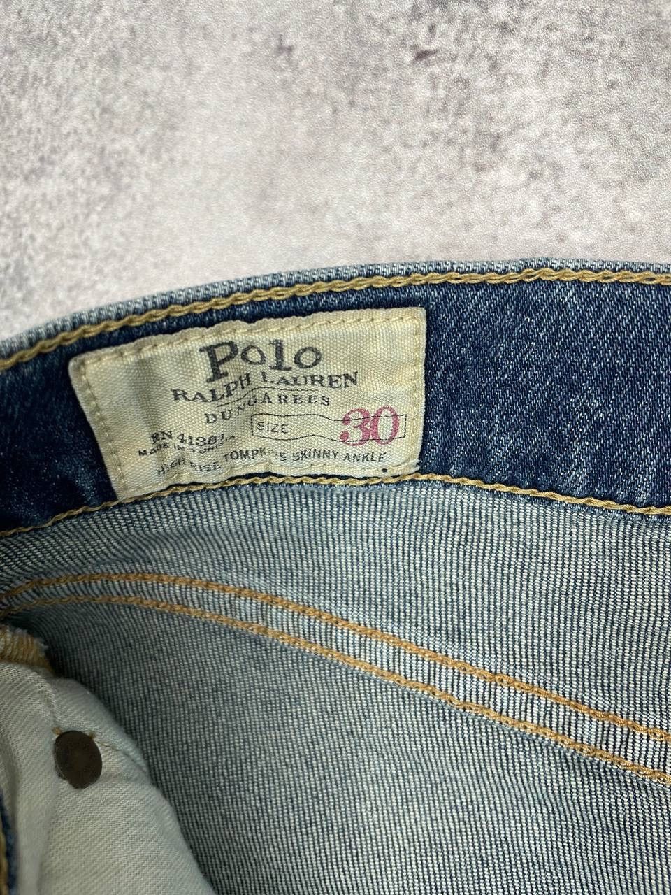 Polo Ralph Lauren Polo Ralph Lauren Women Denim Jeans Blue High RiseSize W30 Size US 30 / EU 46 - 8 Thumbnail
