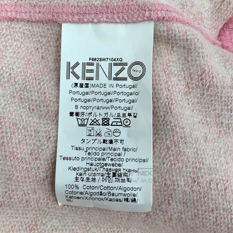 Kenzo Kenzo Pink Logo Eye Embroidered Round Neck Long Sleeve Swe Size S / US 4 / IT 40 - 8 Thumbnail