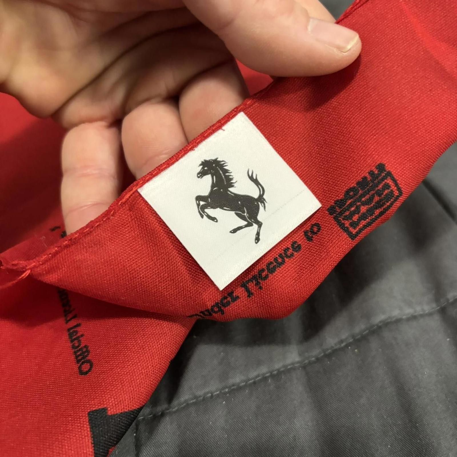 Ferrari Vintage Ferrari racing flag 1996 Size ONE SIZE - 5 Thumbnail