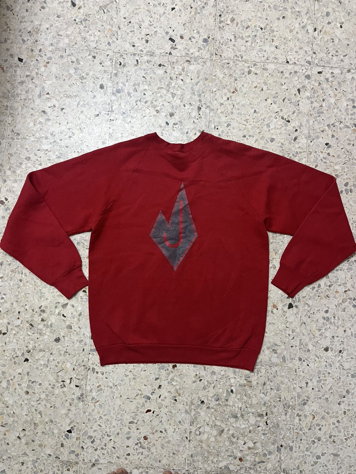 Fruit Of The Loom Vtg 80s Fruit Of The Loom Judson Rockets Raglan Crewneck Size US L / EU 52-54 / 3 - 8 Thumbnail