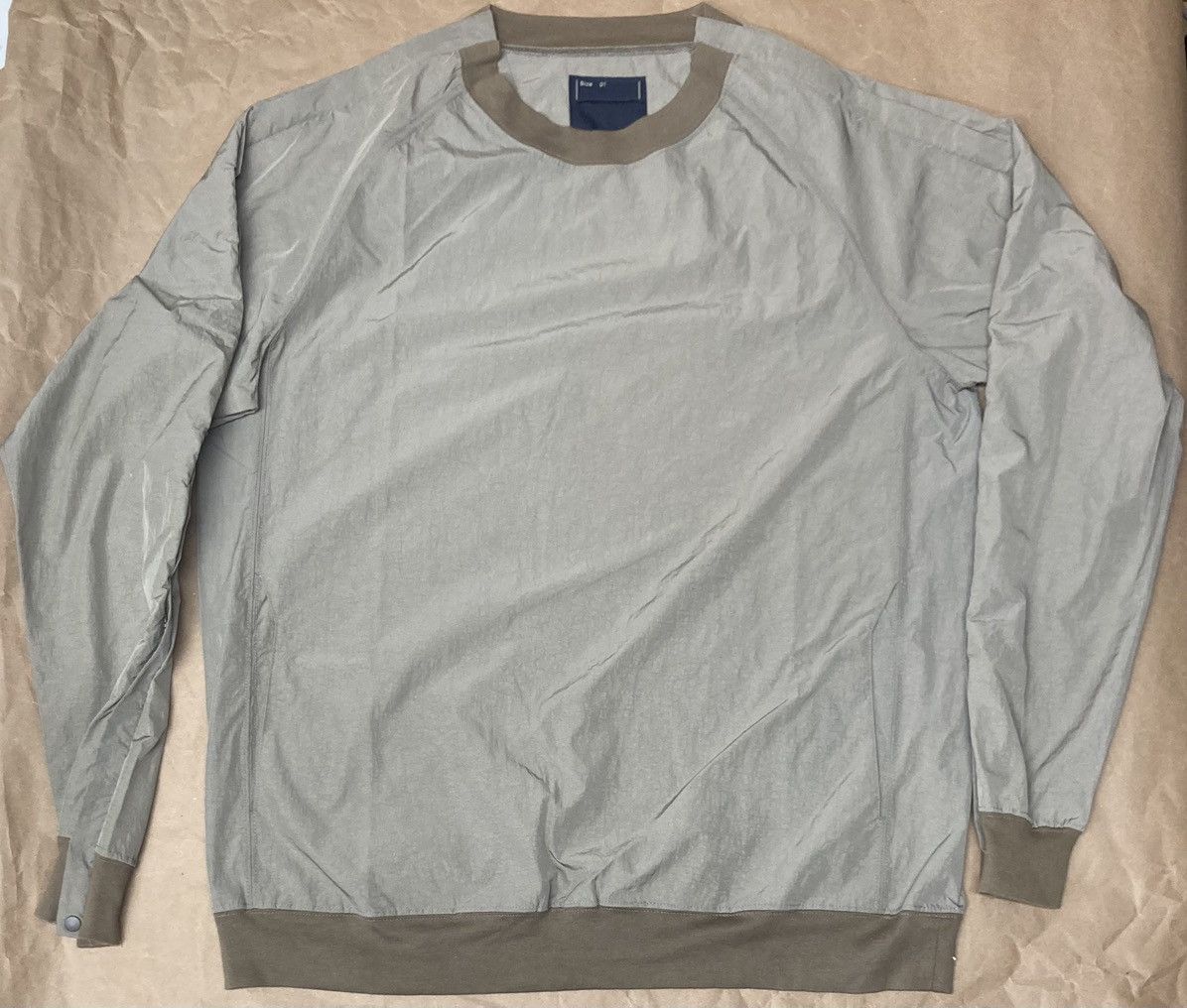 meanswhile Meanswhile escape zip popper salt shrink nylon shirt Size US S / EU 44-46 / 1 - 1 Thumbnail