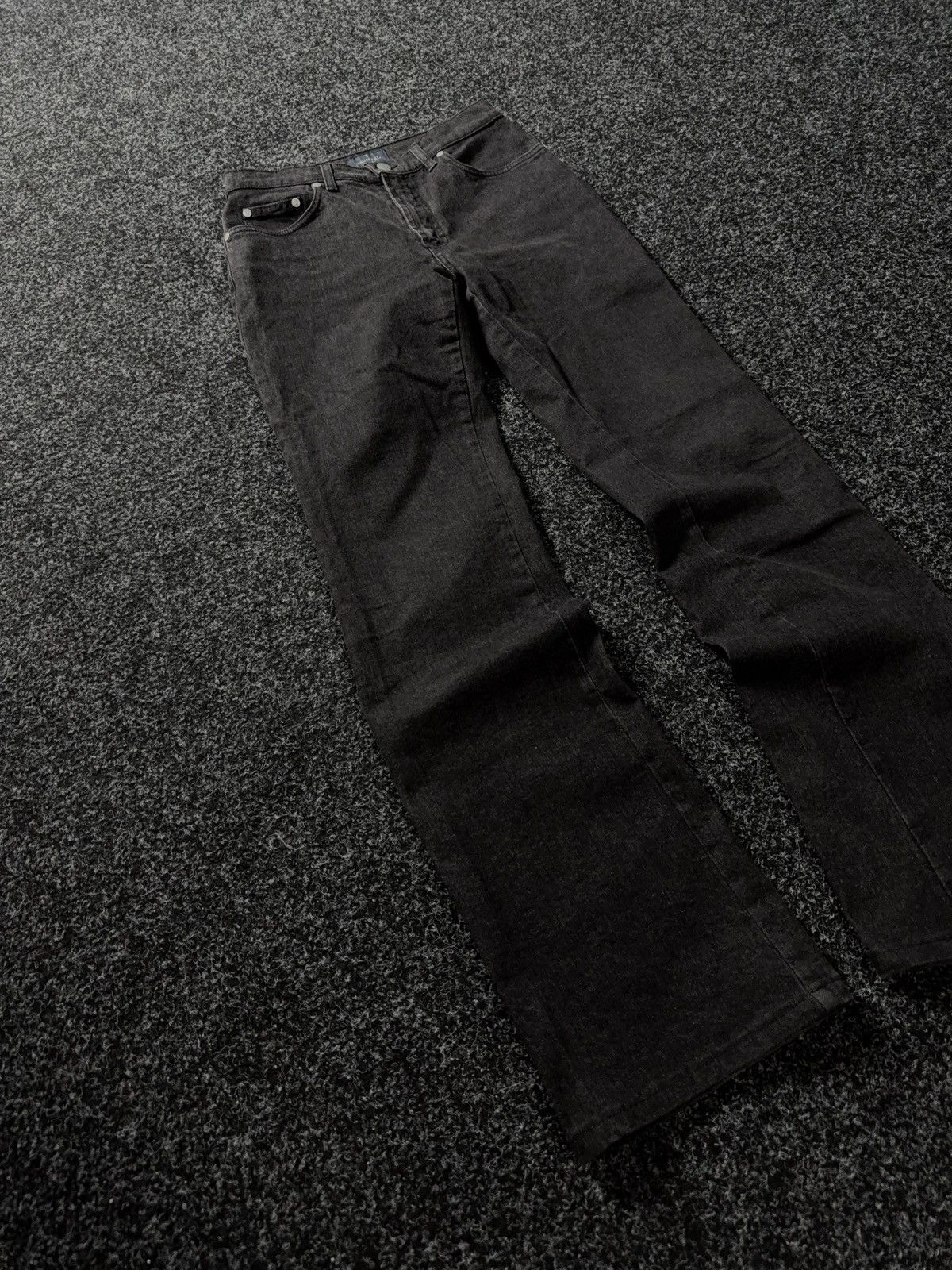 Designer × Trussardi × Vintage Vintage Archive Flared Trussardi Jeans pants womens Size 27" / US 4 / IT 40 - 3 Thumbnail