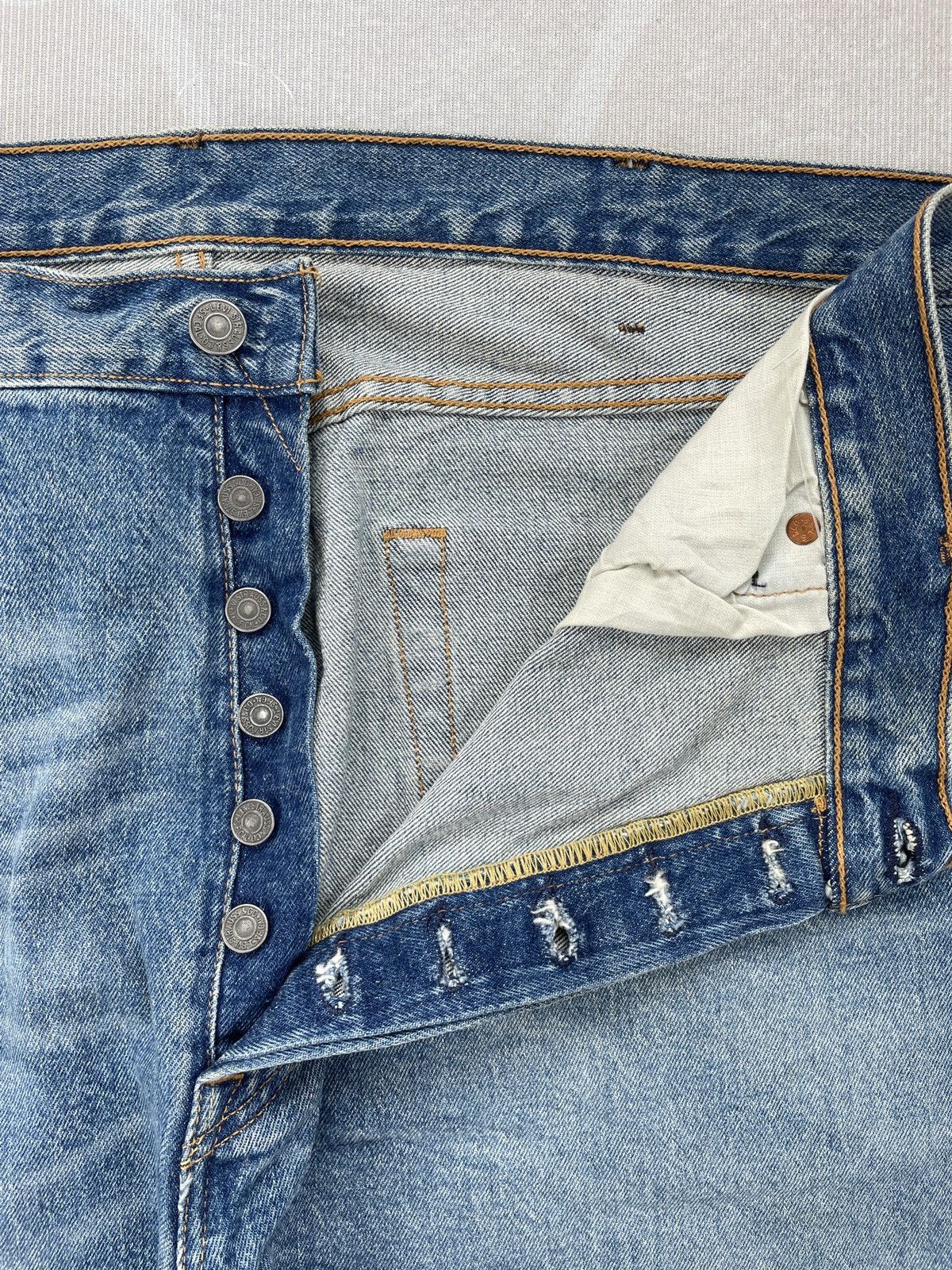 Levi's Levis 501 Stretch Jeans (P58) Size US 41 - 8 Thumbnail