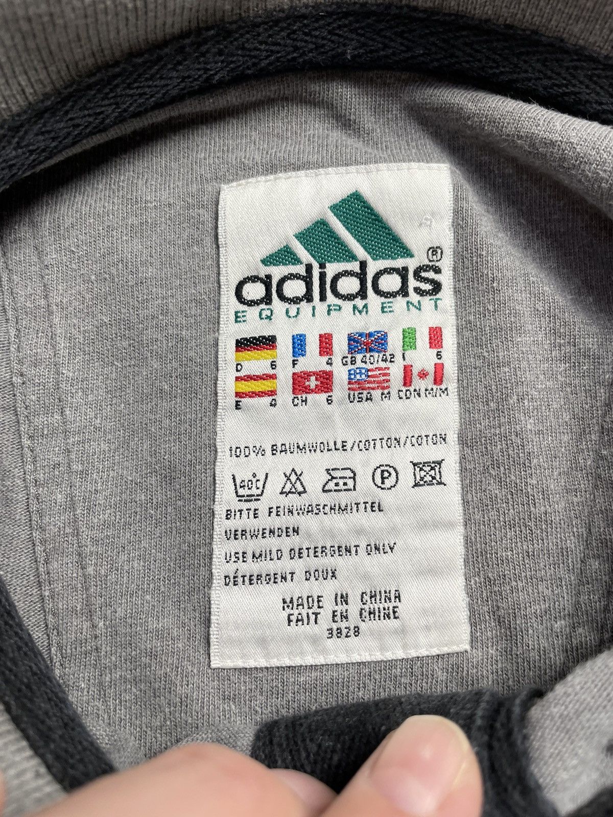 Adidas × Equipment × Vintage Adidas Equipment Long Sleeve Vintage Size US M / EU 48-50 / 2 - 4 Thumbnail