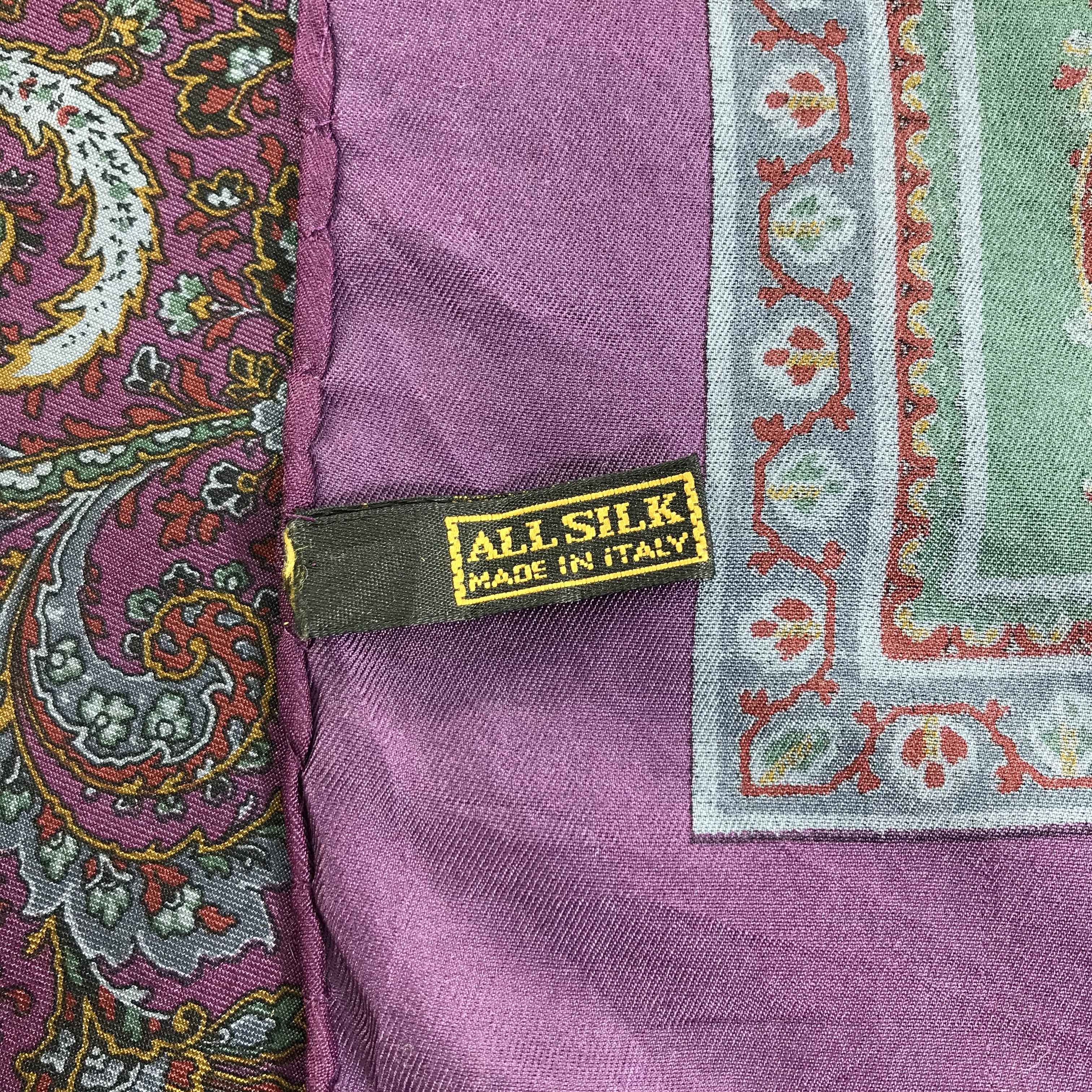 Coach Vintage Coach Silk Scarf Size ONE SIZE - 5 Thumbnail