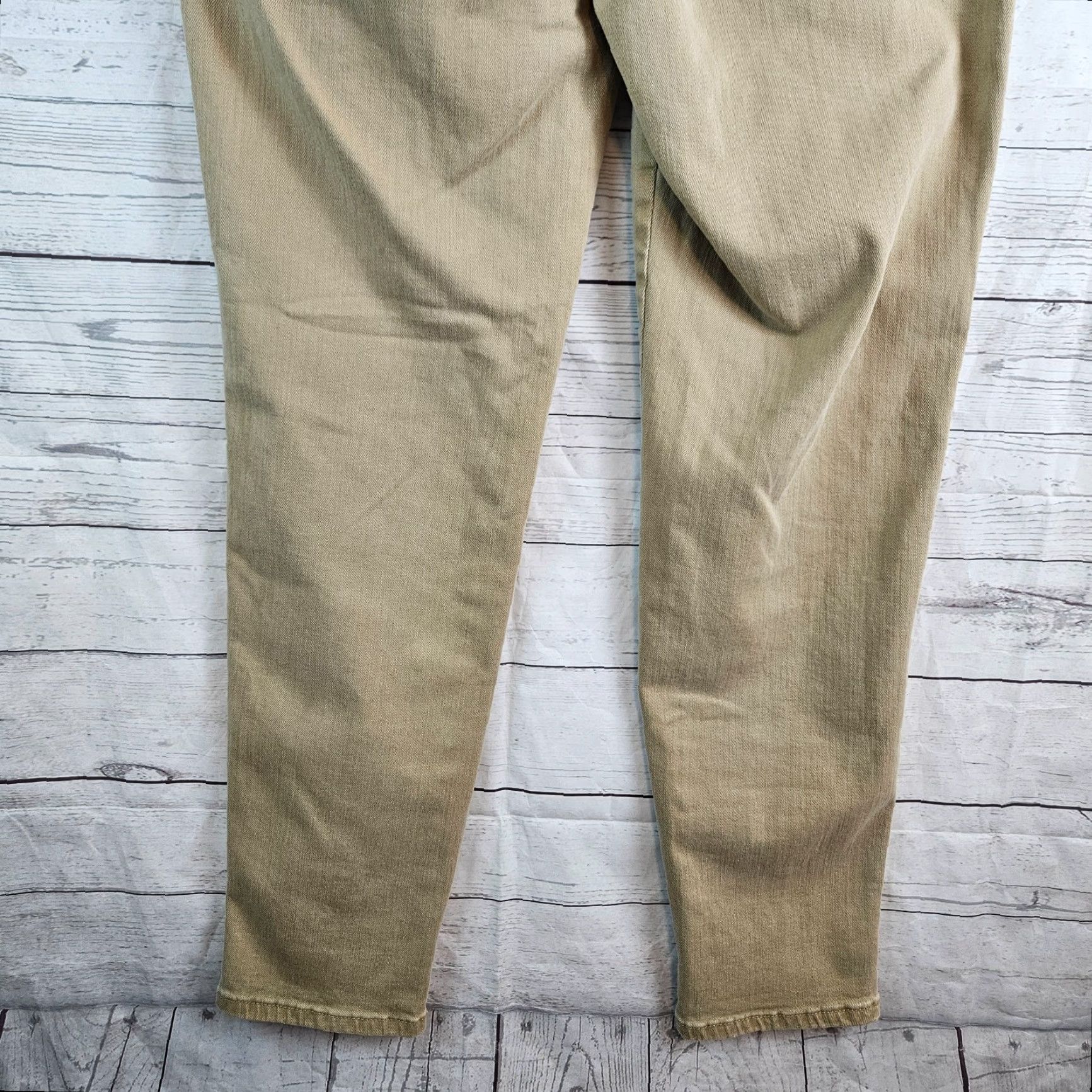 Vintage Judy Blue Jeans Womens Skinny High Rise 11 Tan Denim Cotton Blend 30.5 Inseam Size 32" / US 10 / IT 46 - 5 Thumbnail
