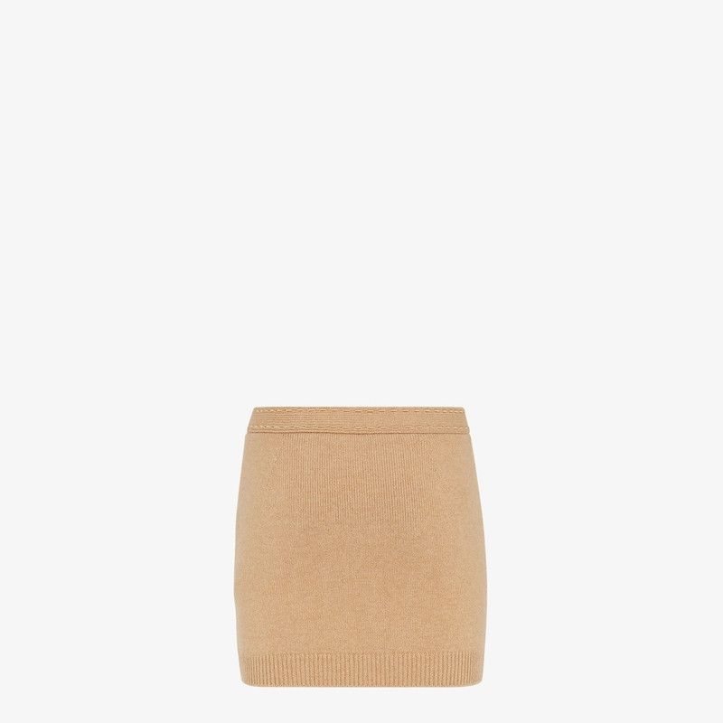 Fendi o1s1wg110326 Skirt in Beige Size 27" / US 4 / IT 40 - 1 Thumbnail