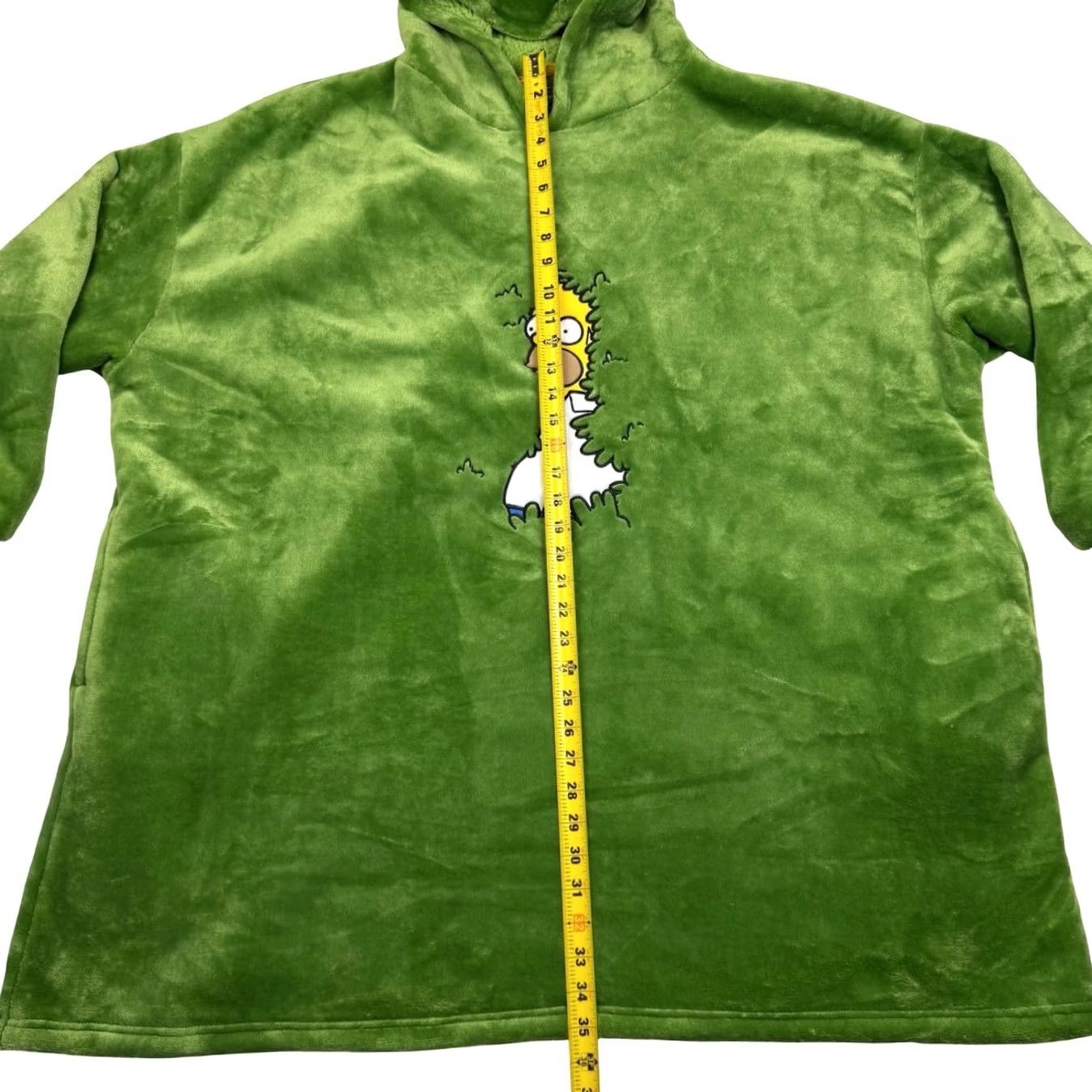 Primark Homer The Simpsons Robe Hoodie Fleece Lined Green S/M Mens Size US M / EU 48-50 / 2 - 6 Thumbnail