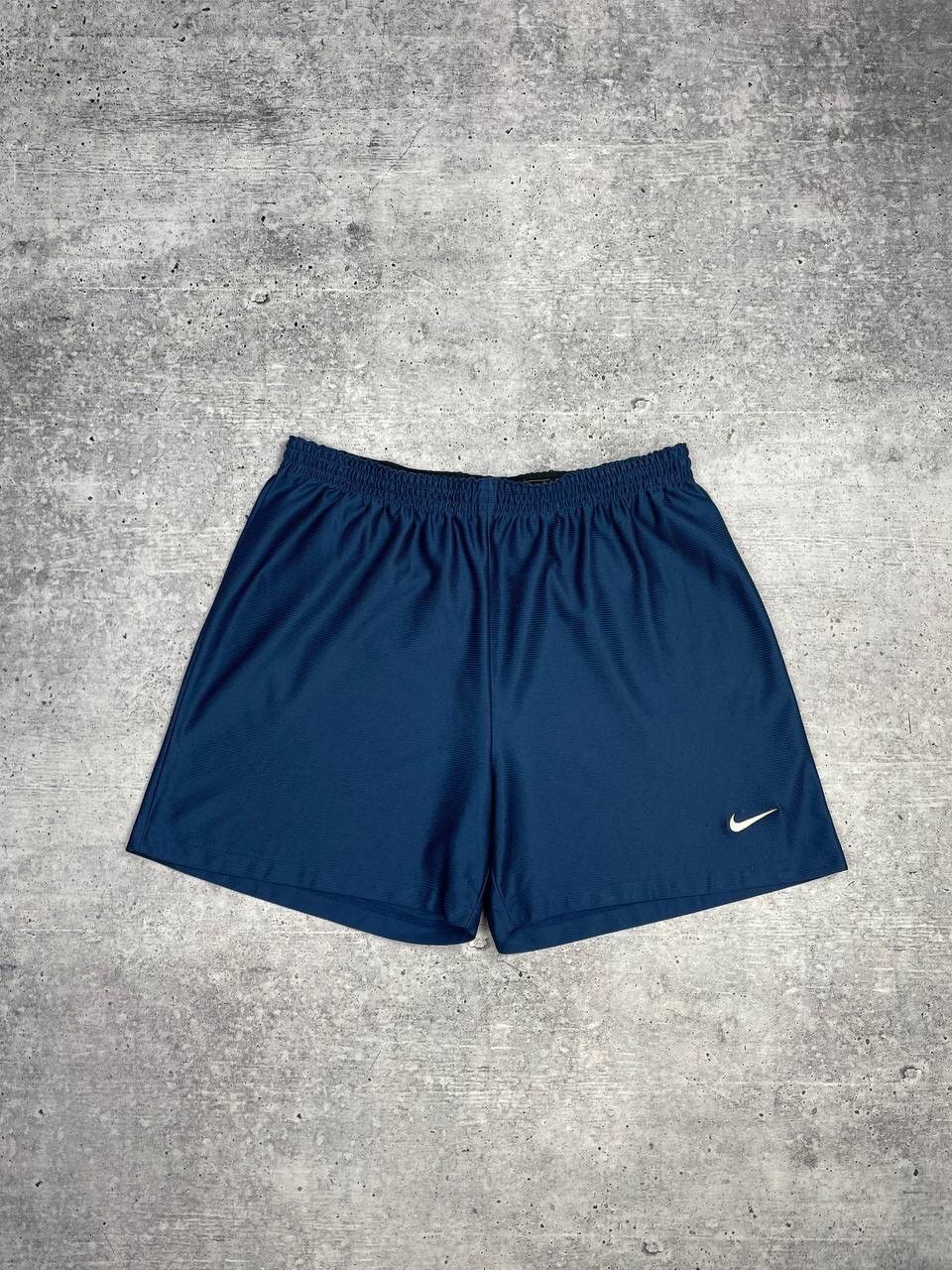 Nike × Vintage Vintage Nike Team 90’s Y2K Style Blue Swoosh Soccer Shorts Size US 36 / EU 52 - 1 Thumbnail