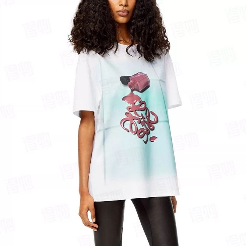 Loewe LOEWE Nail polish short sleeves Size S / US 4 / IT 40 - 7 Thumbnail