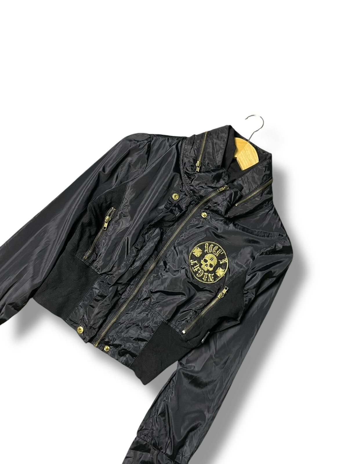 If Six Was Nine × Japanese Brand × Le Grande Bleu (L.G.B.) Japanese Brand Punk Crop Jacket (73) Size US XXS / EU 40 - 5 Thumbnail