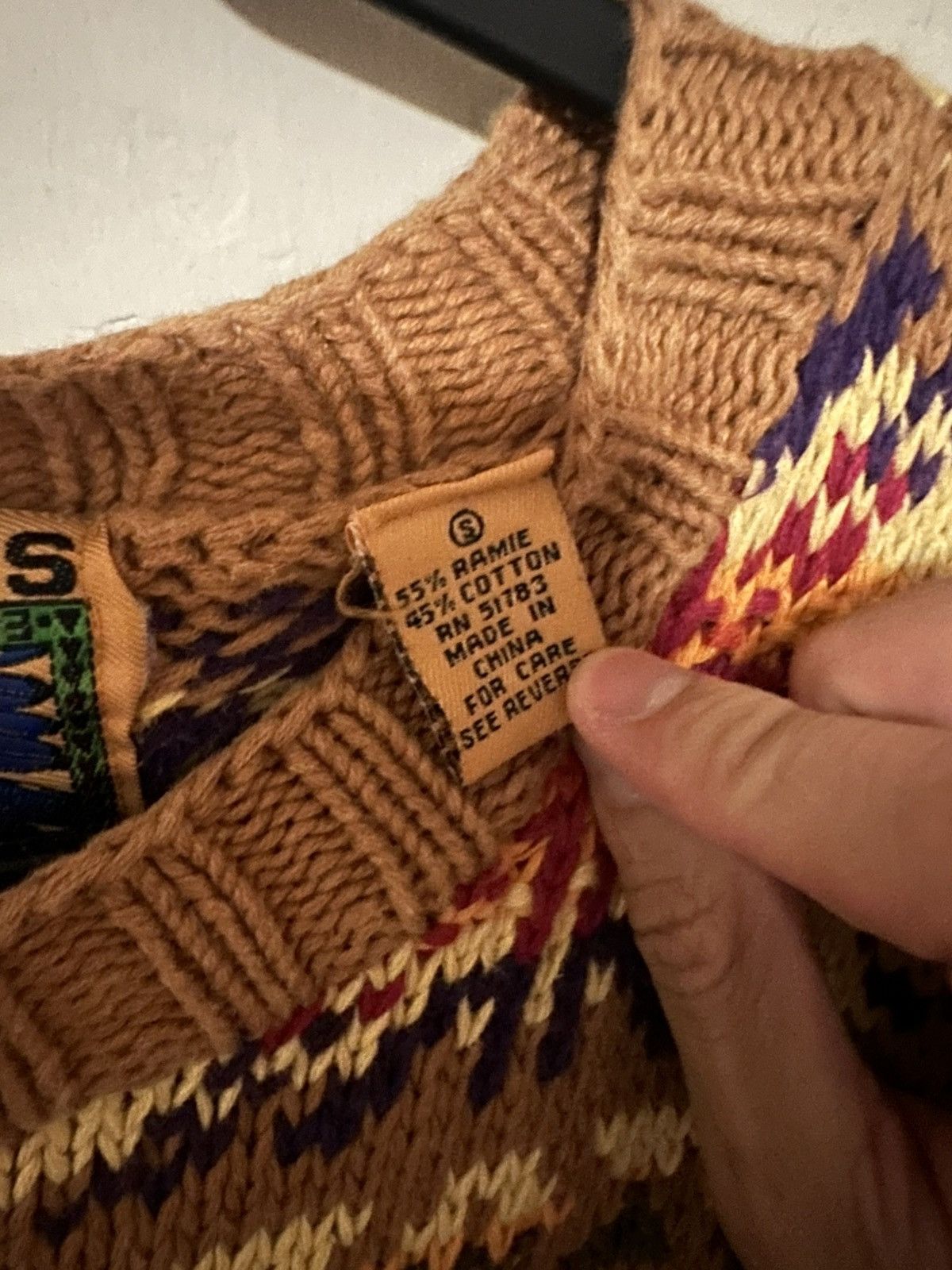 Vintage Vintage Paris Sports Club Knitwear Sweater Size US M / EU 48-50 / 2 - 7 Thumbnail
