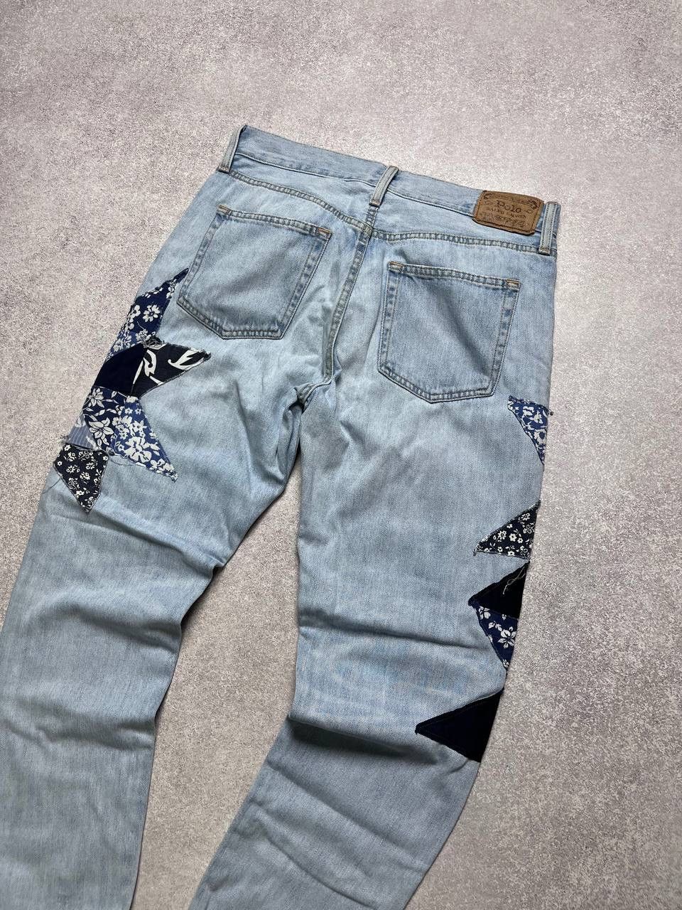 Polo Ralph Lauren Vintage Polo Ralph Lauren Reworked Custom Made Jeans 27 Size US 27 - 2 Thumbnail