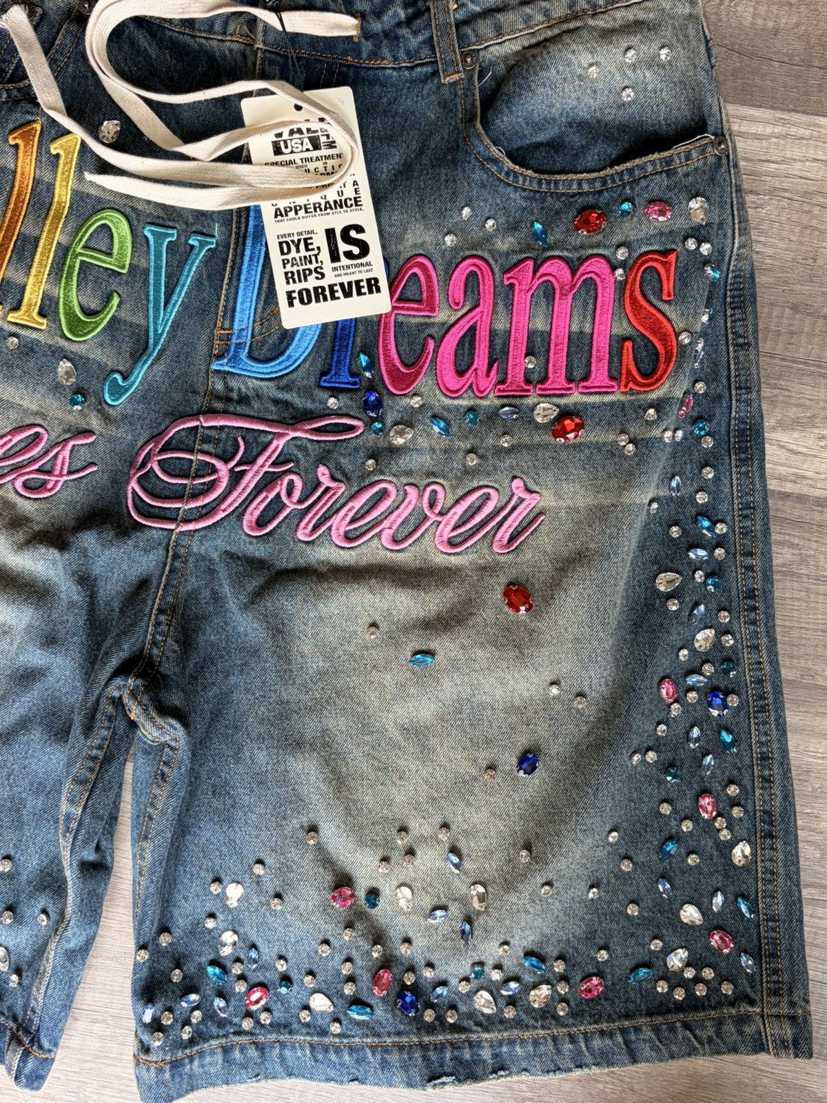 Vale Vale Forever Ice Cream Jorts Size US 34 / EU 50 - 3 Thumbnail