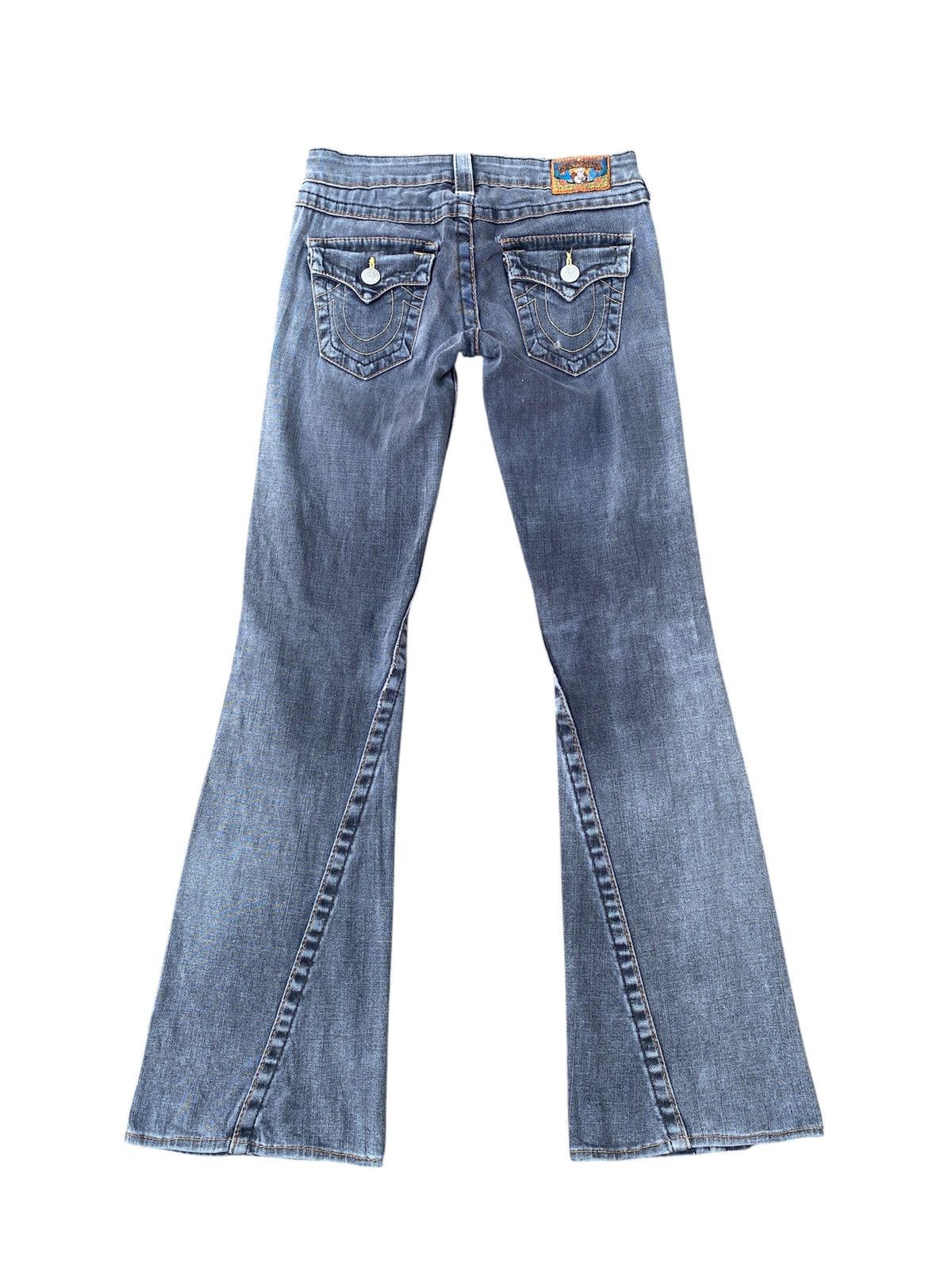 Japanese Brand × Le Grande Bleu (L.G.B.) × True Religion True Religion Flare Distressed Denim Size 26" / US 2 / IT 38 - 2 Thumbnail