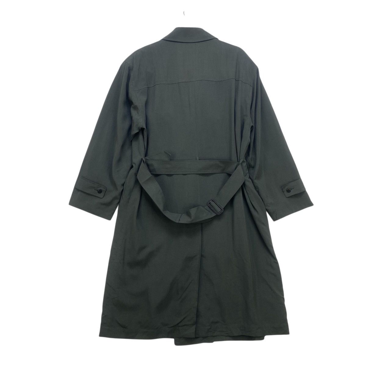 Givenchy 🔥100% Silk🔥Vintage Givenchy Monsieur Long Coat Size US S / EU 44-46 / 1 - 4 Thumbnail
