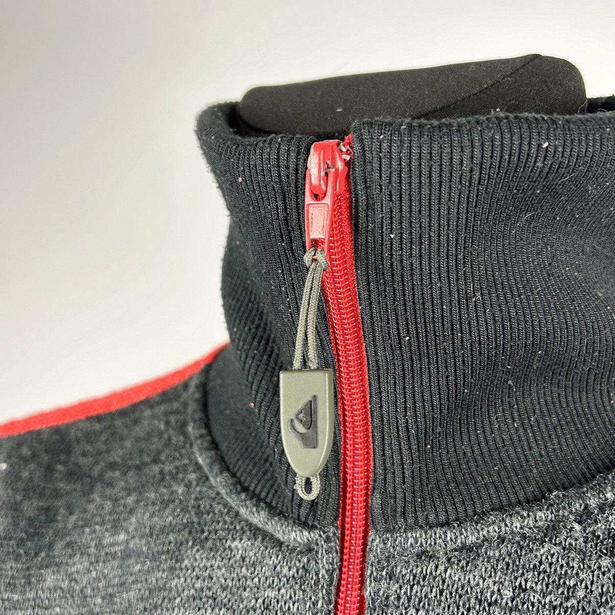 Quiksilver × Vintage Quiksilver black grey red spellout jacket Size US L / EU 52-54 / 3 - 4 Thumbnail