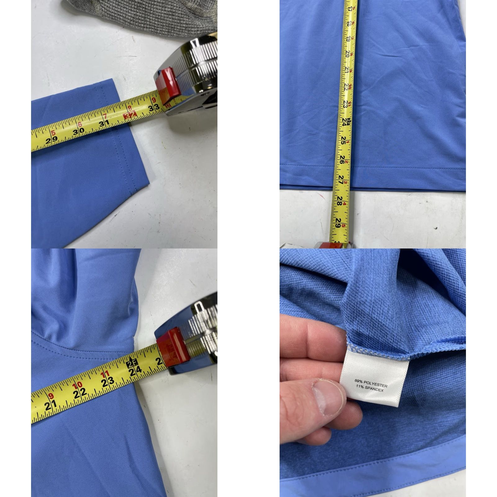 Peter Millar Peter Millar Crown Sport NWT Perth Stretch 1/4 Zip Pullover Creek Locust Valley Blue L Regular Mens Polo? Size US L / EU 52-54 / 3 - 8 Thumbnail