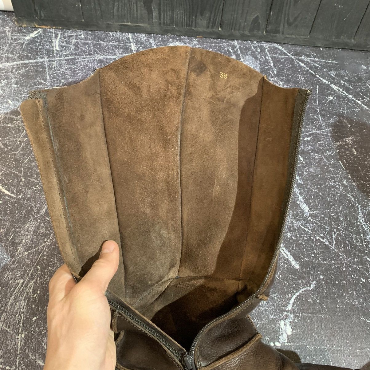 Trippen Trippen Women’s Leather Brown Boots Size 38 EU Size US 8 / IT 38 - 20 Thumbnail