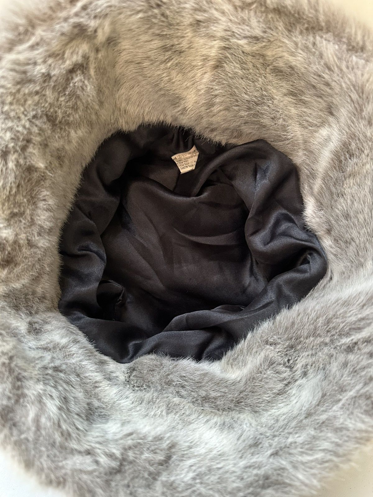 If Six Was Nine × Vintage Vintage Y2k Fuzzy Bucket Hat Mohair Fur Faux If Six Was Nine Size ONE SIZE - 4 Thumbnail