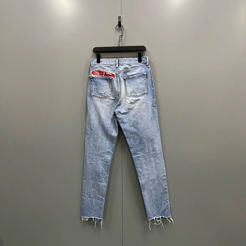 Yves Saint Laurent Saint LaruentCashew paneled jeans 2502-Nextarrow Size US 29 - 2 Thumbnail